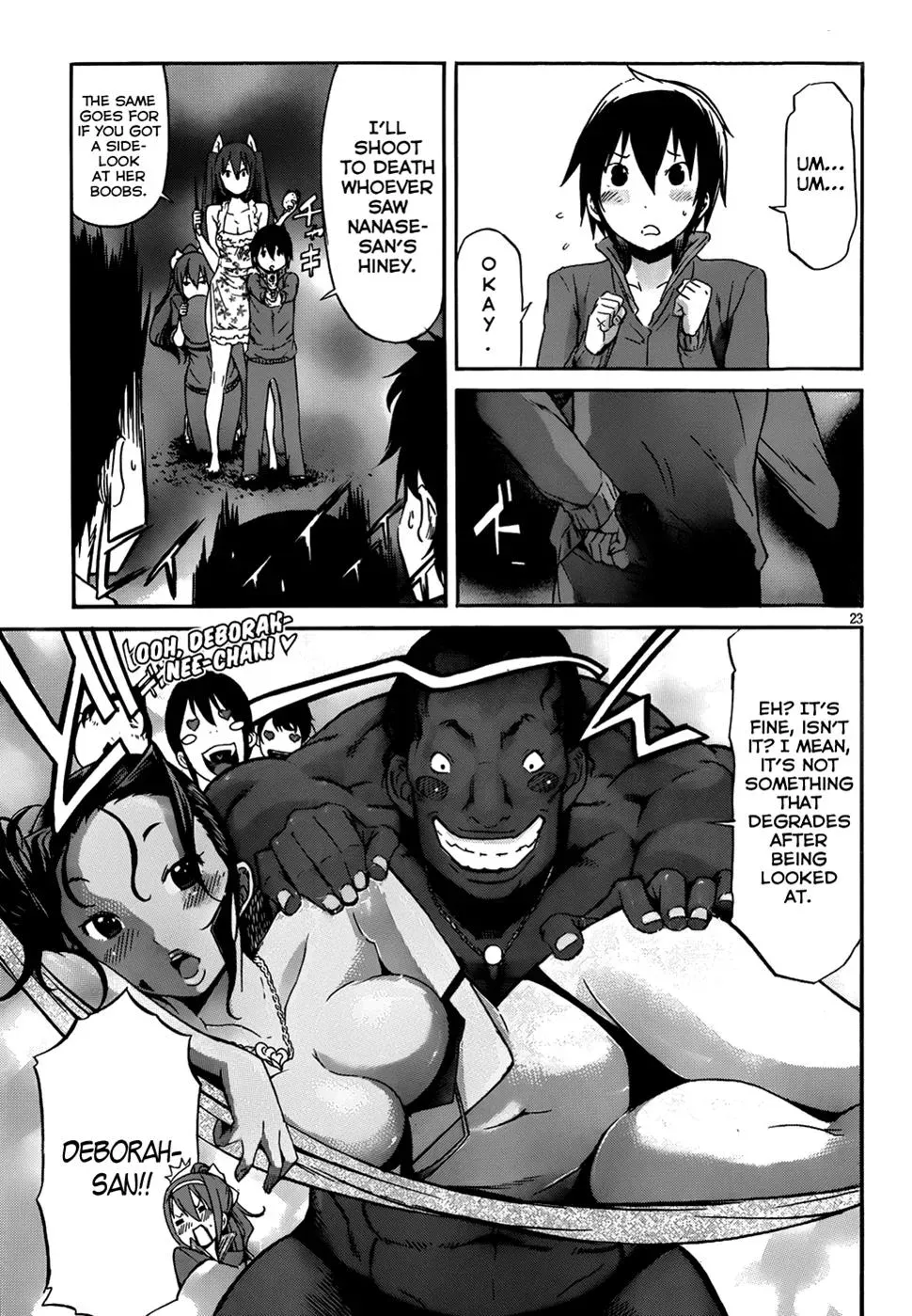 Read Gun Clover chapter 7 image 22 on Lezhin
