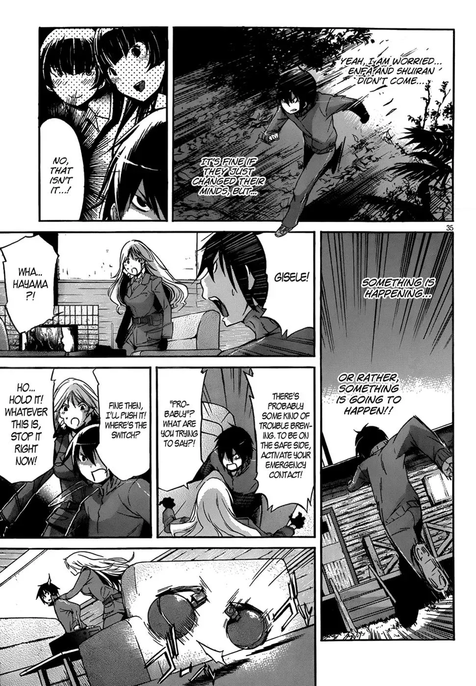 Read Gun Clover chapter 7 image 34 on Lezhin