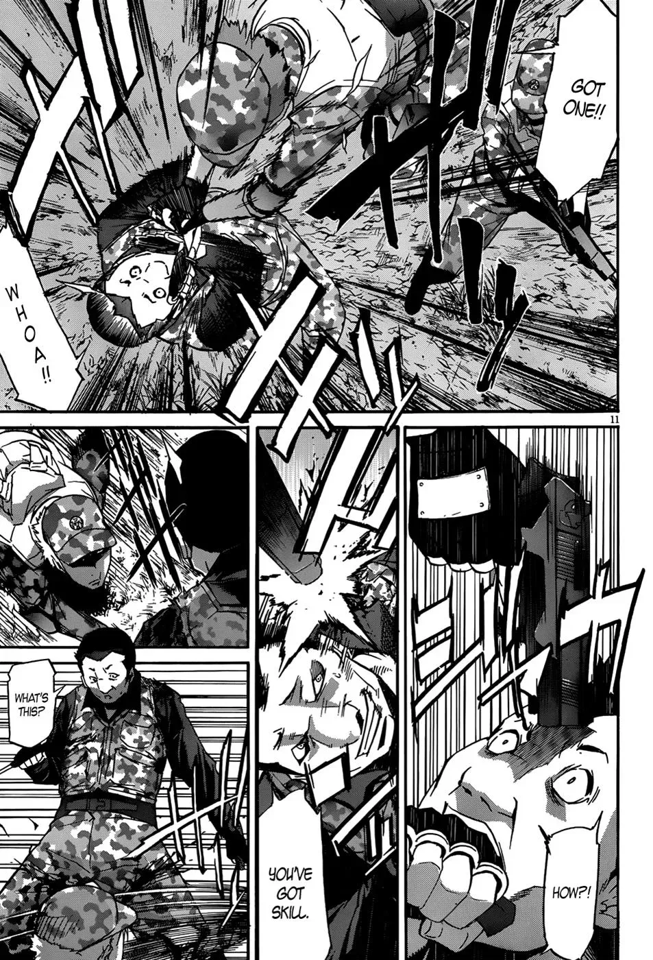 Read Gun Clover chapter 8 image 11 on Lezhin