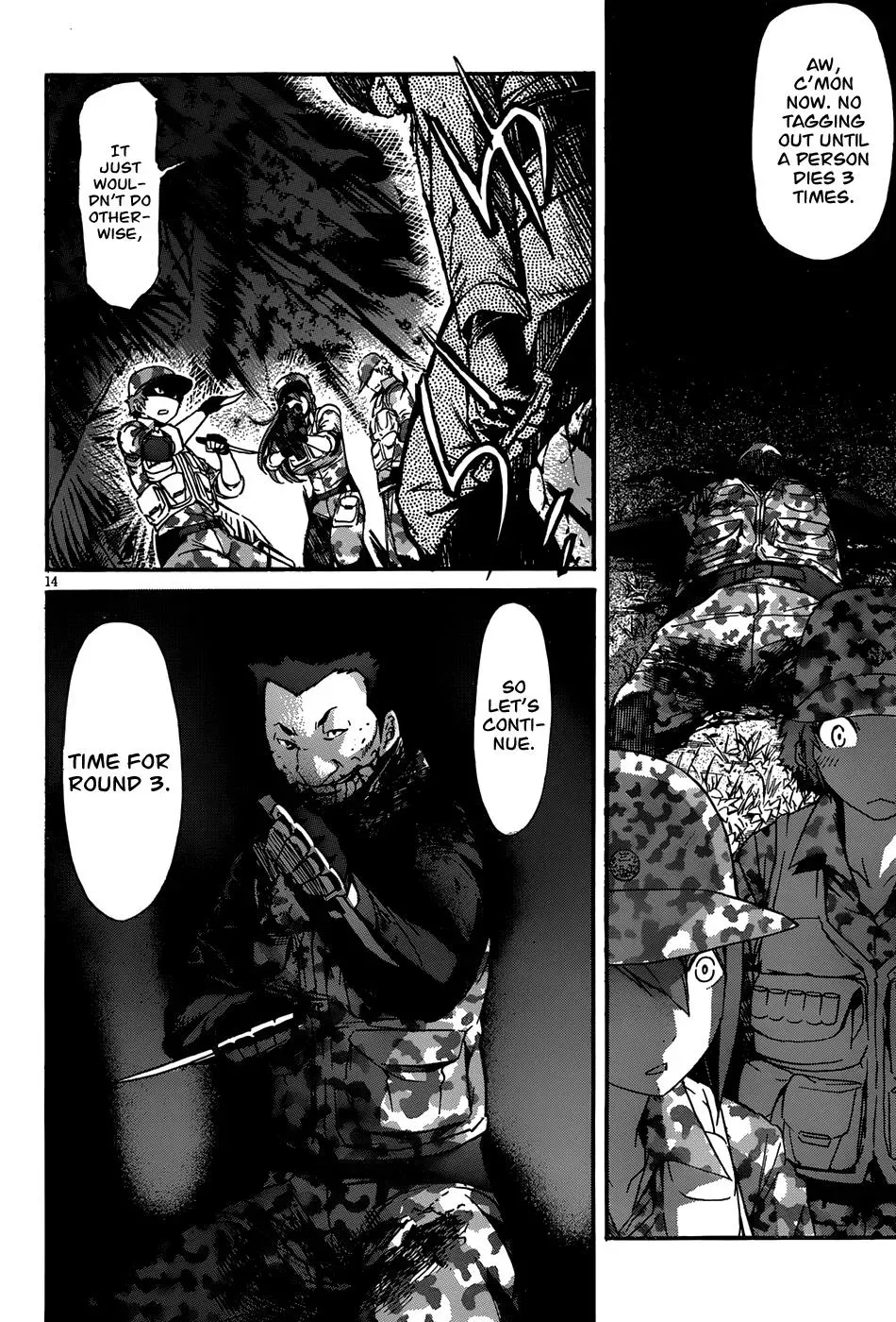 Read Gun Clover chapter 8 image 14 on Lezhin