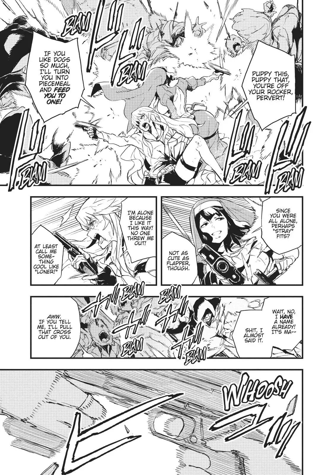 Read GUNBURED × SISTERS chapter 1 image 32 on Lezhin