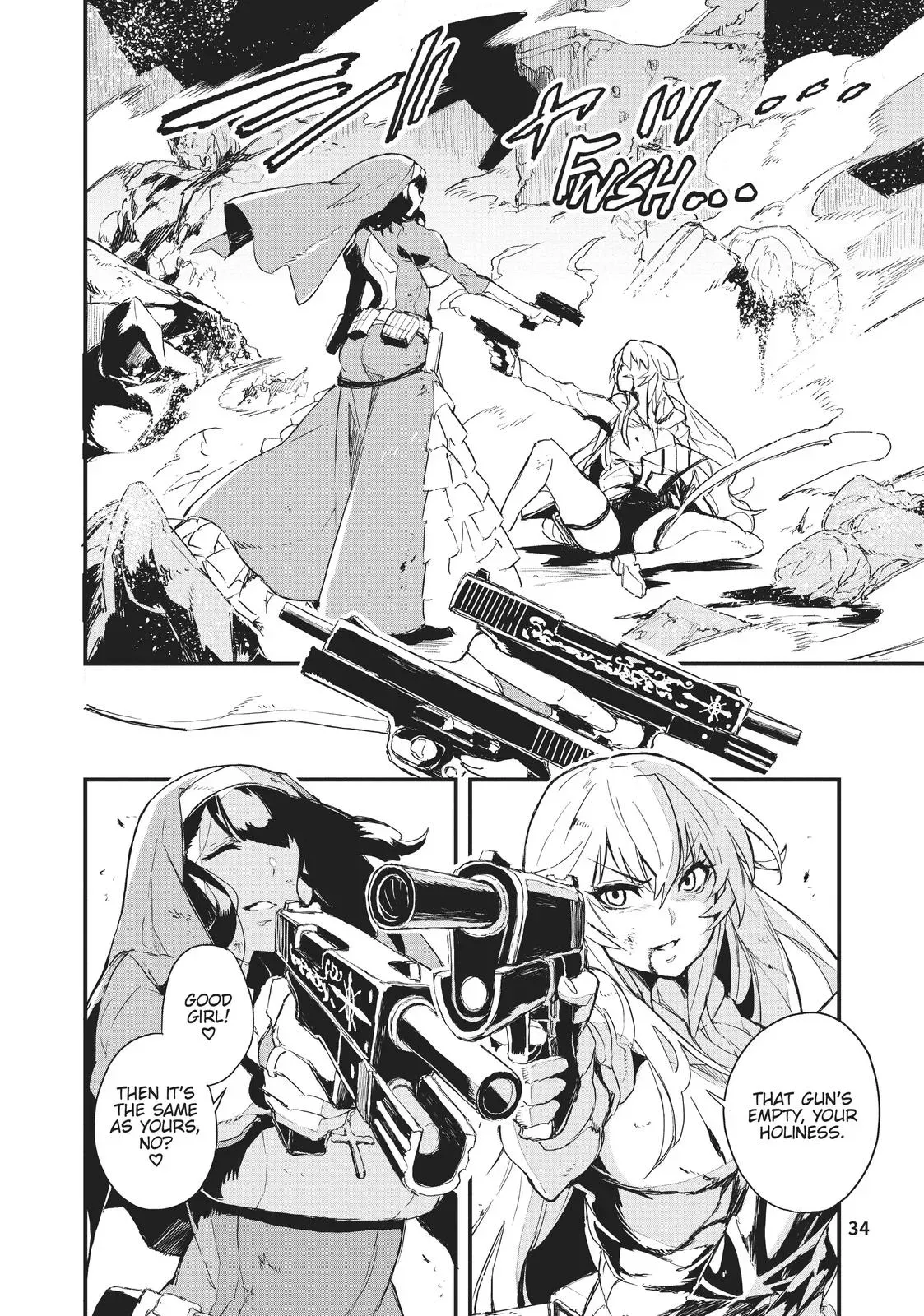 Read GUNBURED × SISTERS chapter 1 image 33 on Lezhin