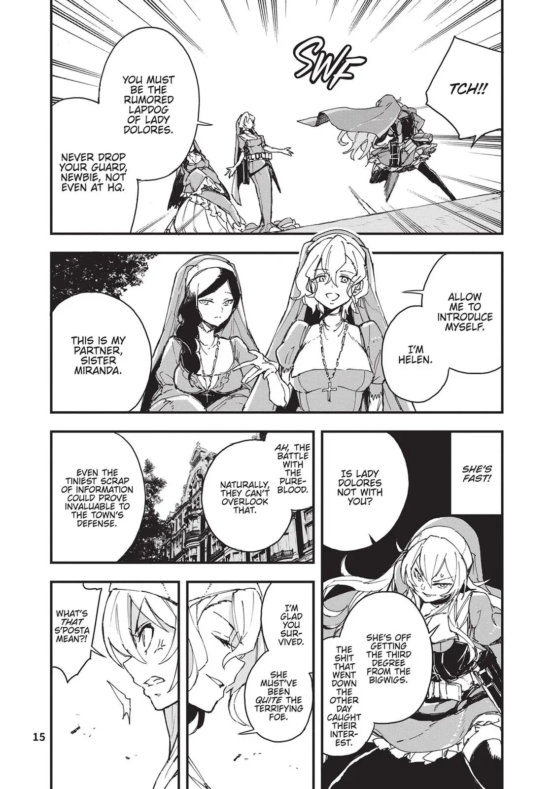 Read GUNBURED × SISTERS chapter 11 image 15 on Lezhin