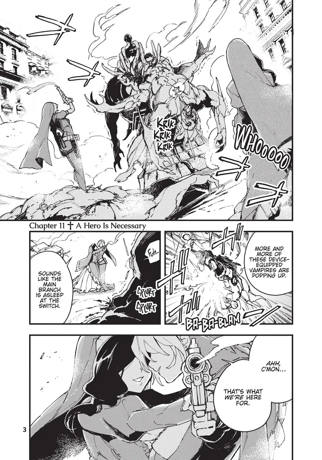Read GUNBURED × SISTERS chapter 11 image 3 on Lezhin
