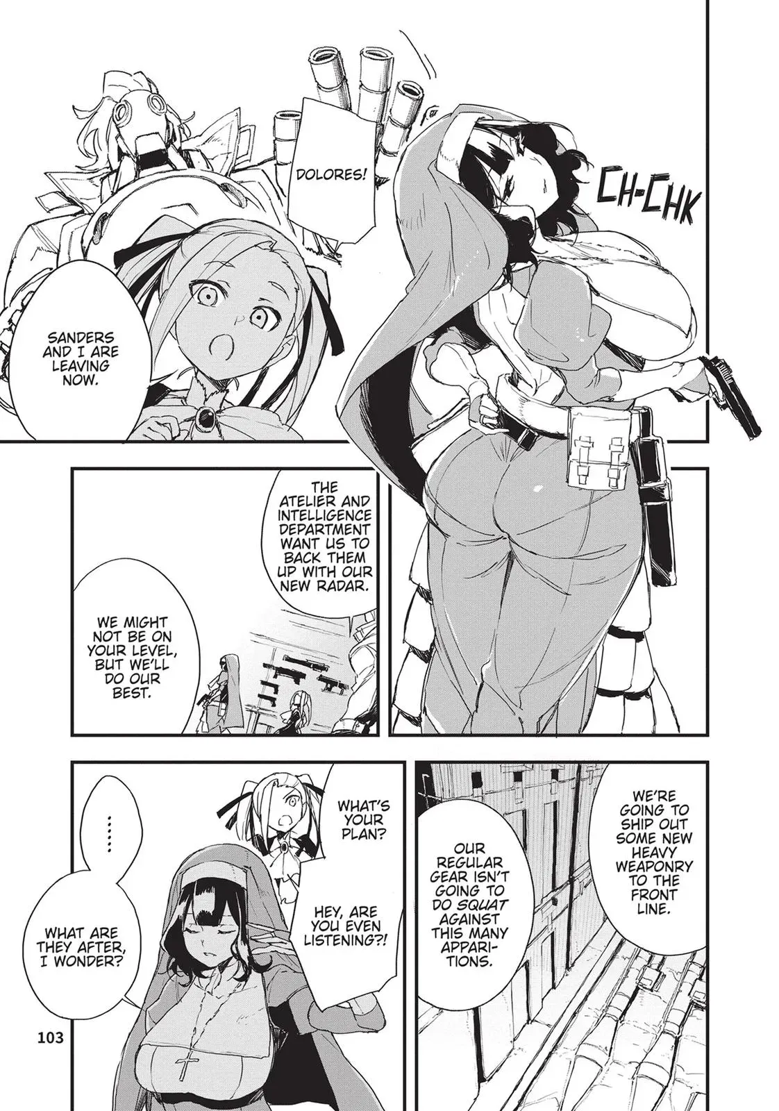 Read GUNBURED × SISTERS chapter 14 image 14 on Lezhin