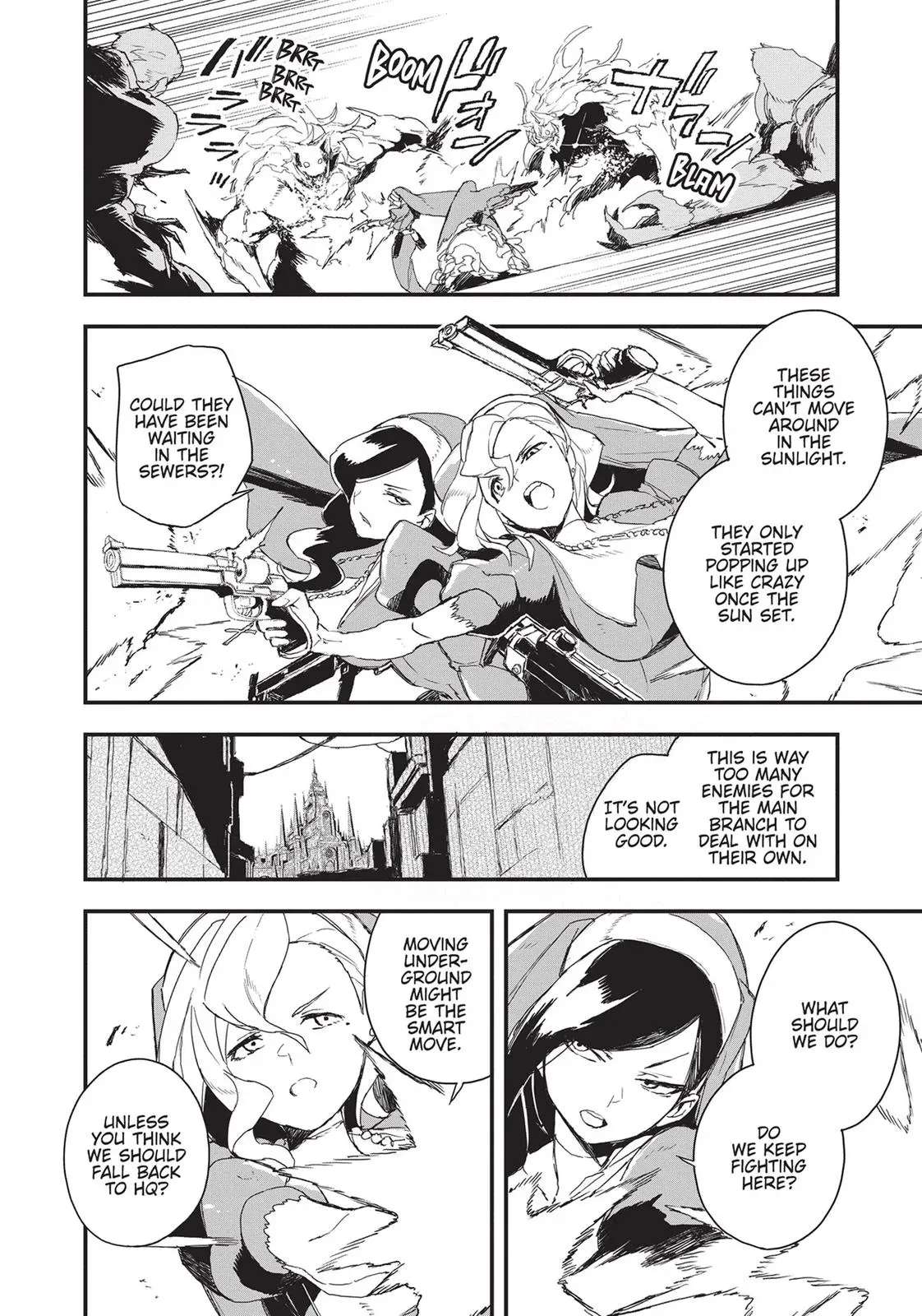 Read GUNBURED × SISTERS chapter 15 image 3 on Lezhin