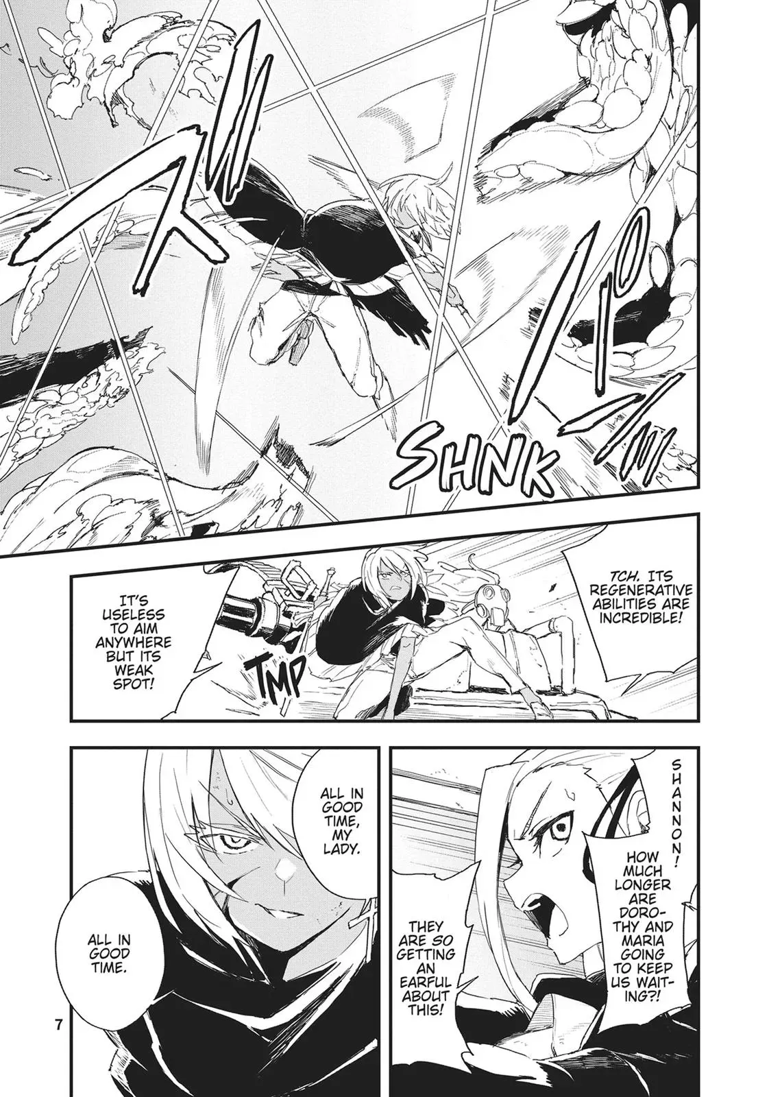 Read GUNBURED × SISTERS chapter 16 image 7 on Lezhin