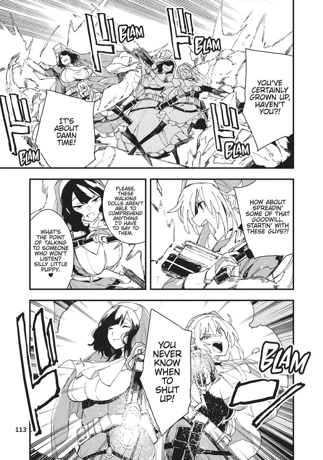 Read GUNBURED × SISTERS chapter 19 image 10 on Lezhin