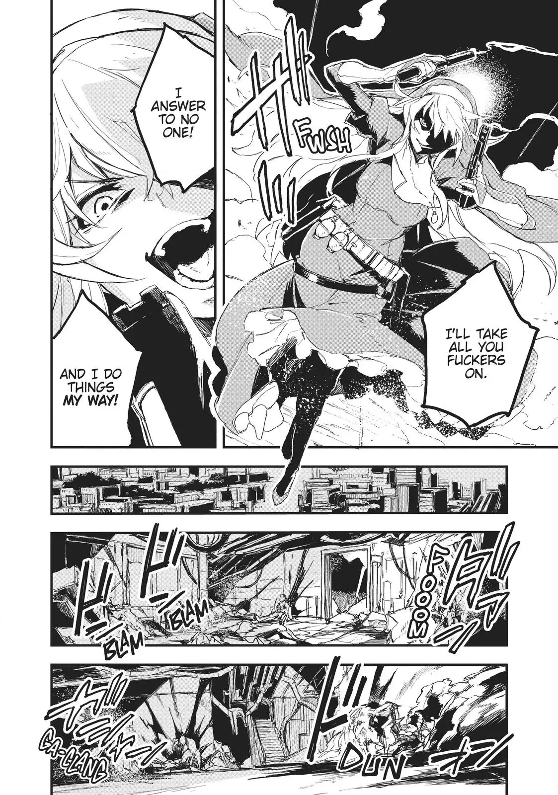 Read GUNBURED × SISTERS chapter 2 image 15 on Lezhin