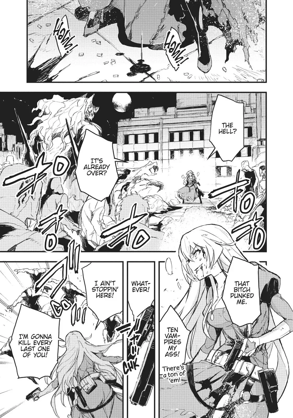 Read GUNBURED × SISTERS chapter 2 image 16 on Lezhin