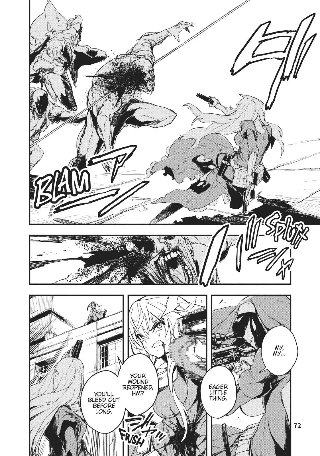 Read GUNBURED × SISTERS chapter 2 image 17 on Lezhin