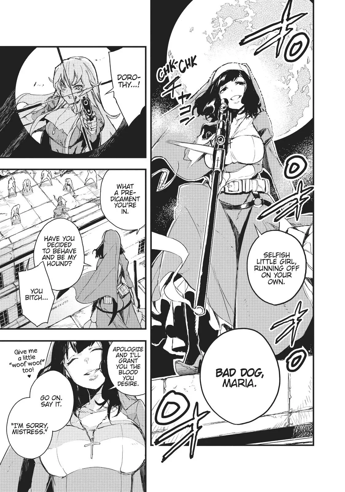 Read GUNBURED × SISTERS chapter 2 image 18 on Lezhin
