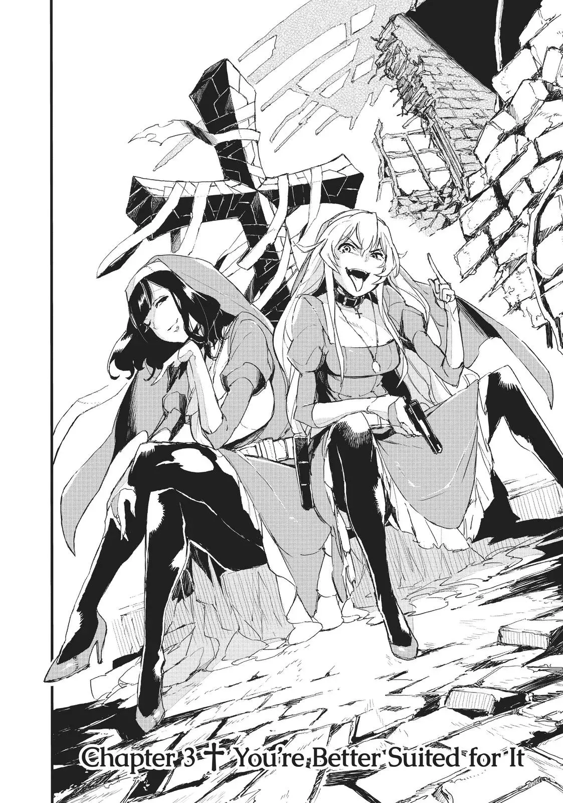 Read GUNBURED × SISTERS chapter 3 image 1 on Lezhin