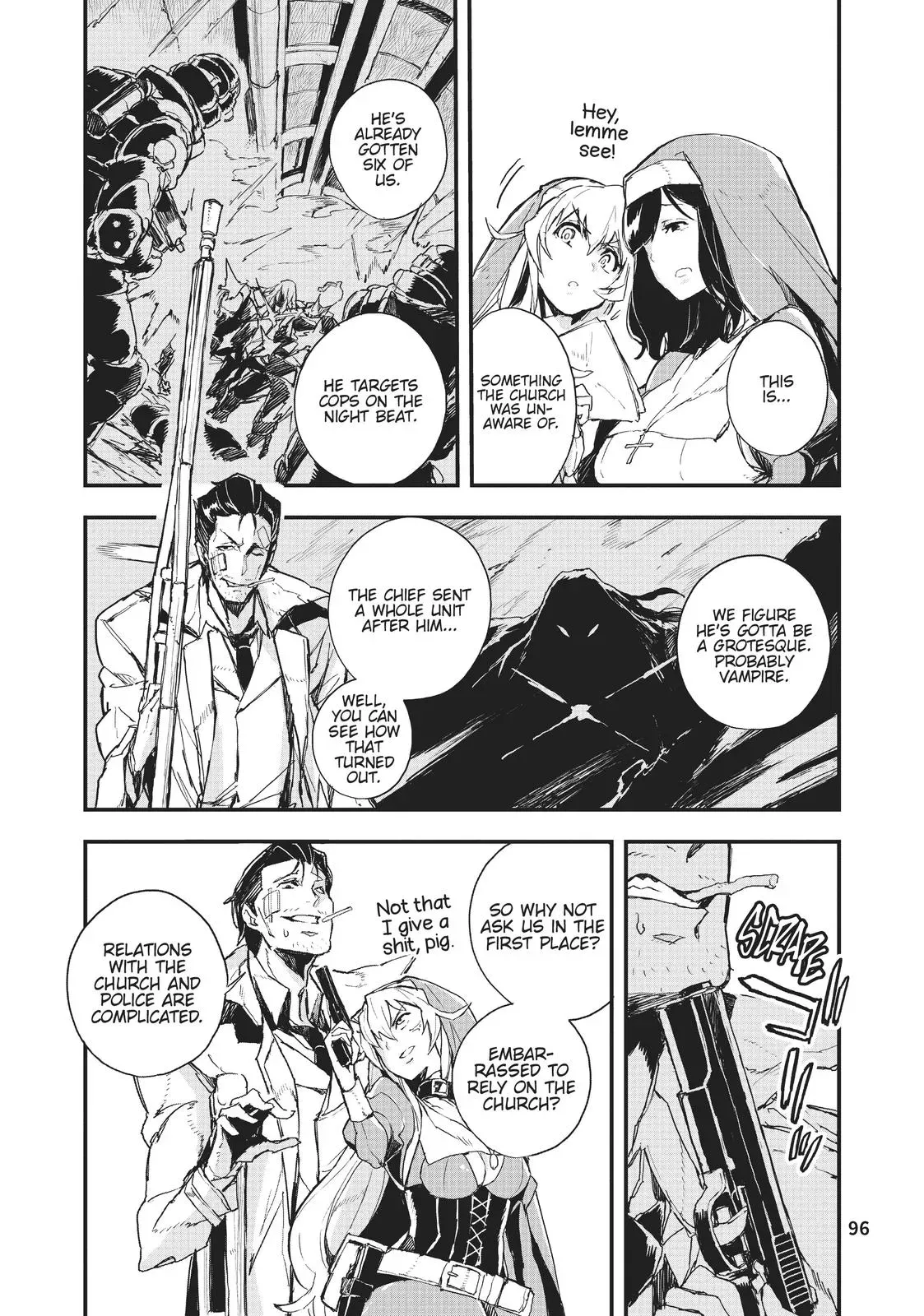 Read GUNBURED × SISTERS chapter 3 image 7 on Lezhin
