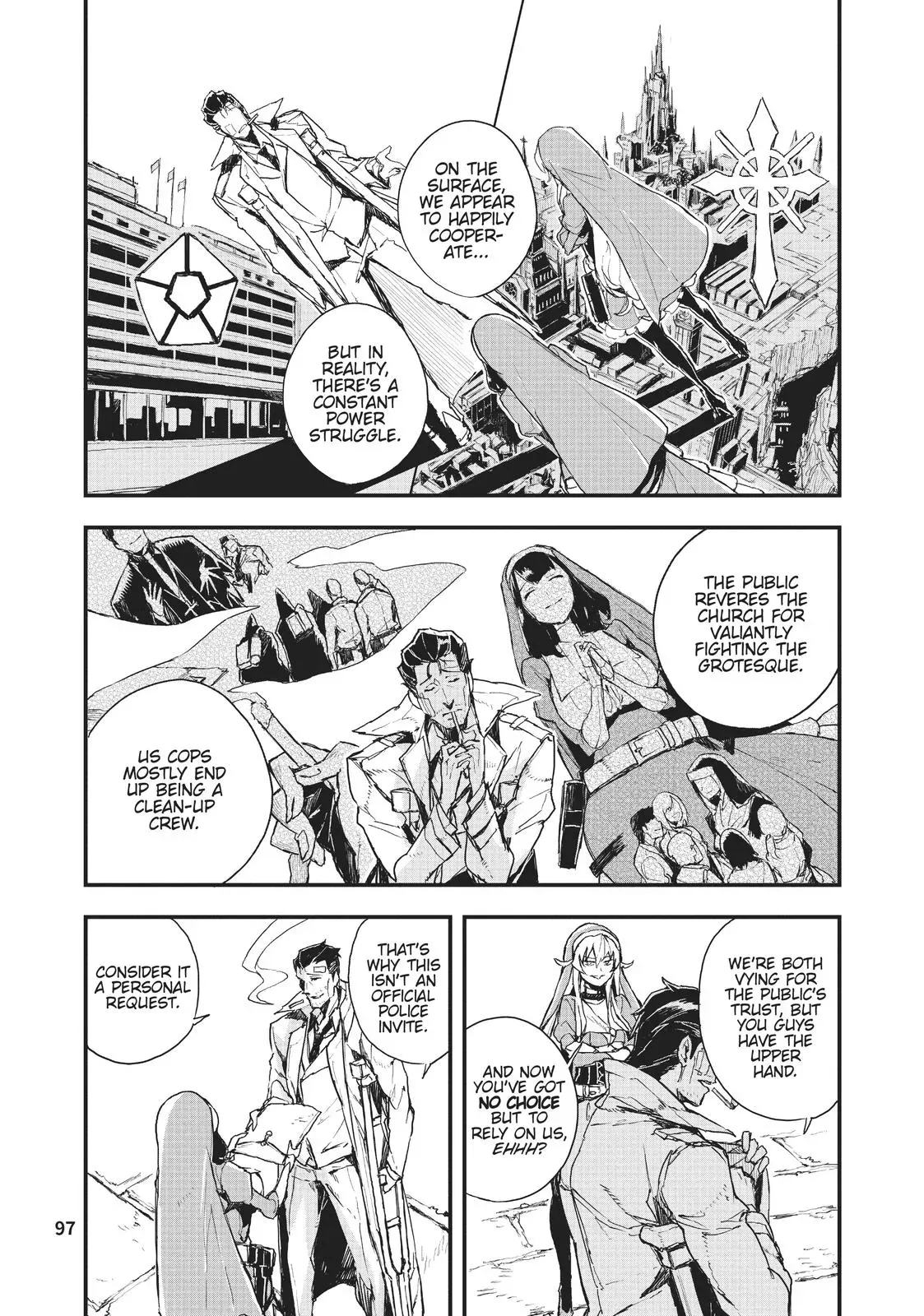 Read GUNBURED × SISTERS chapter 3 image 8 on Lezhin