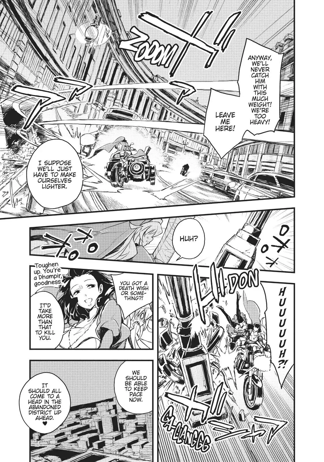 Read GUNBURED × SISTERS chapter 4 image 12 on Lezhin