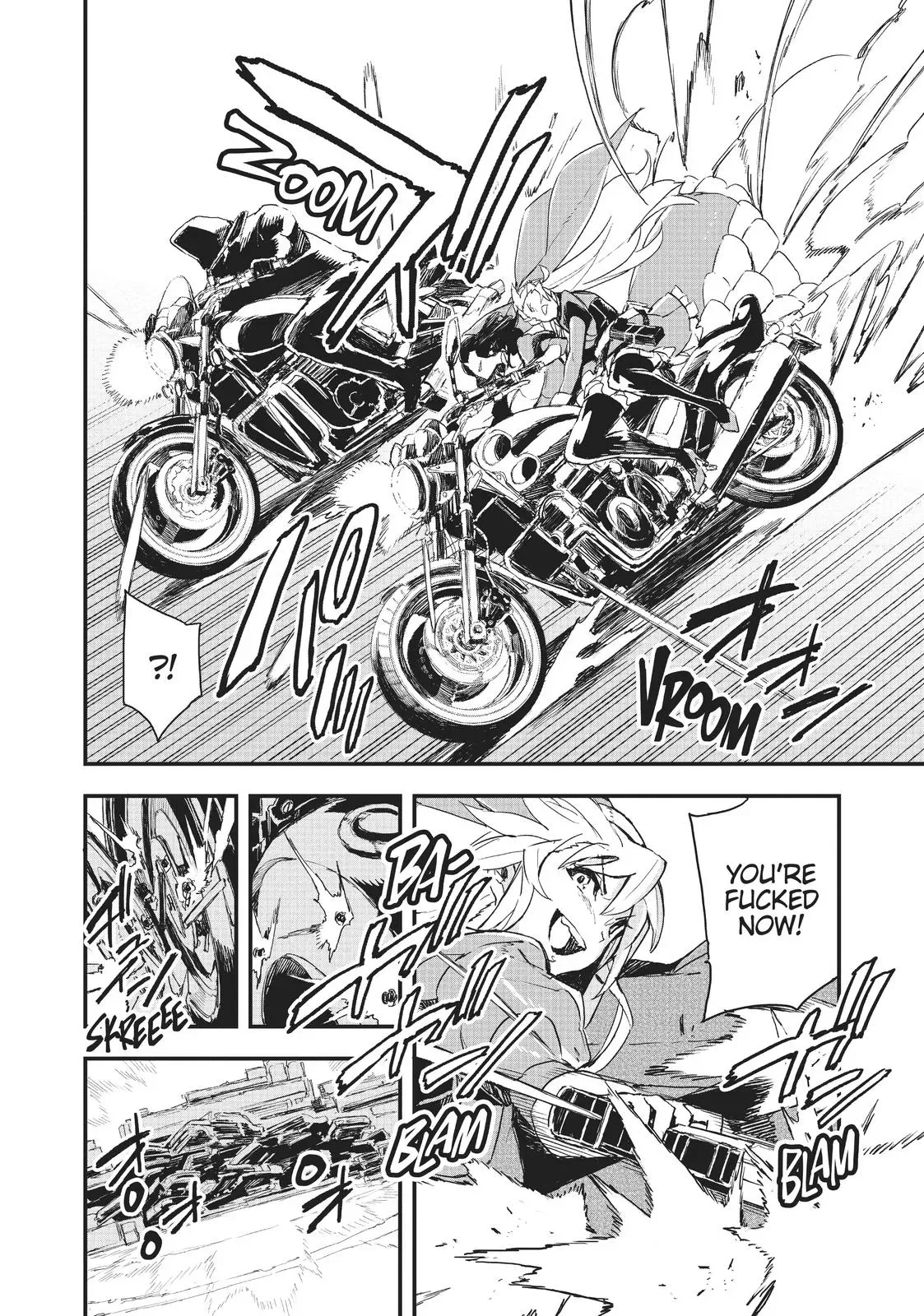 Read GUNBURED × SISTERS chapter 4 image 13 on Lezhin