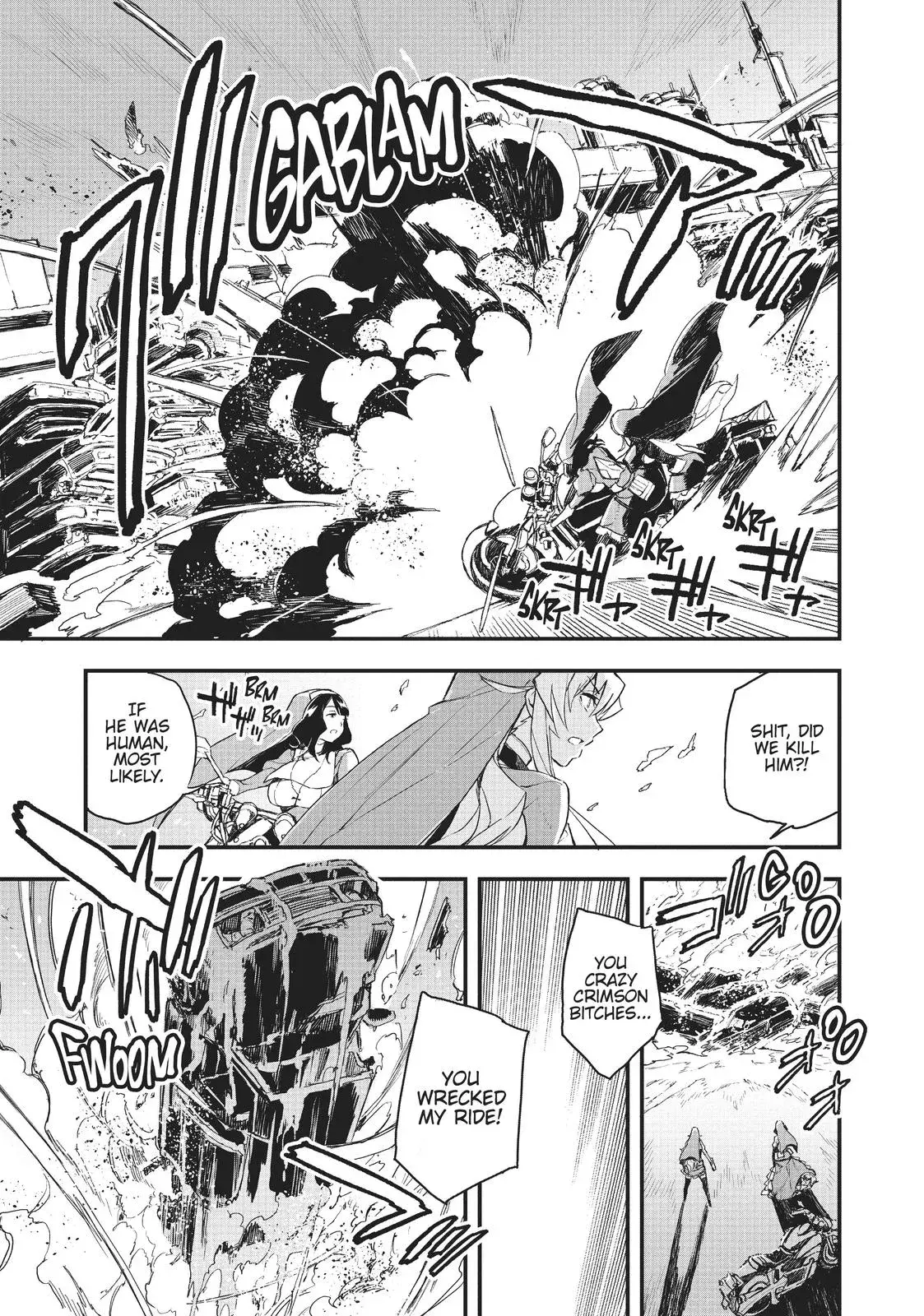 Read GUNBURED × SISTERS chapter 4 image 14 on Lezhin