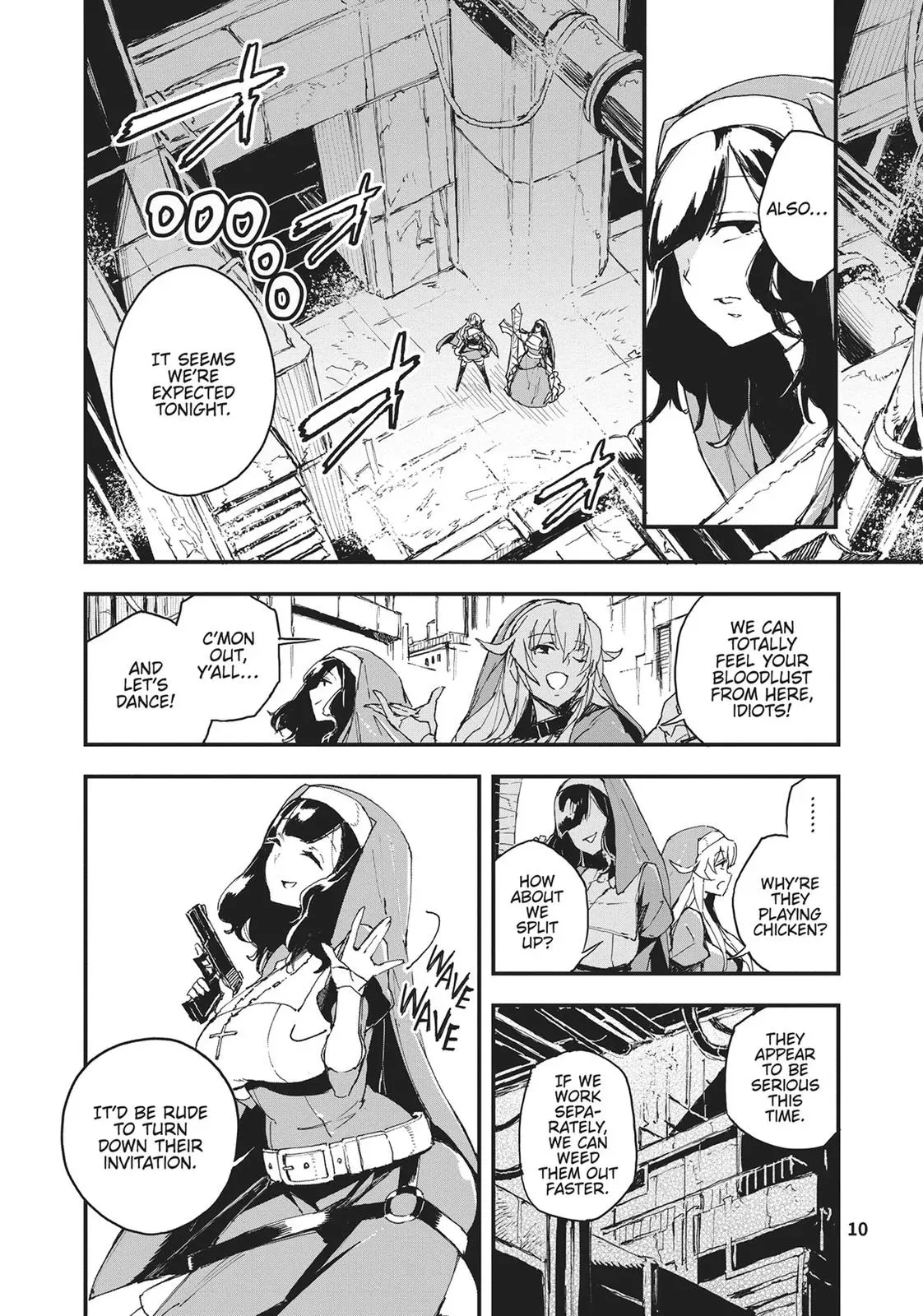 Read GUNBURED × SISTERS chapter 6 image 10 on Lezhin