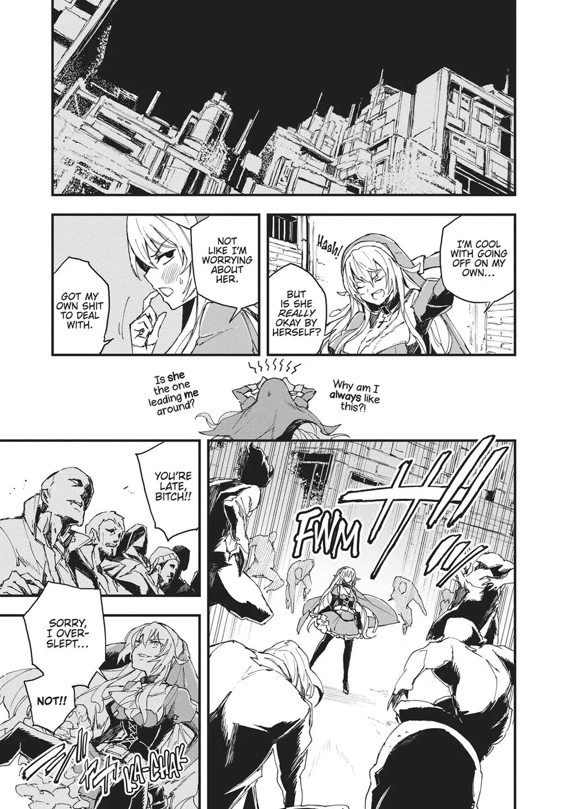 Read GUNBURED × SISTERS chapter 6 image 11 on Lezhin
