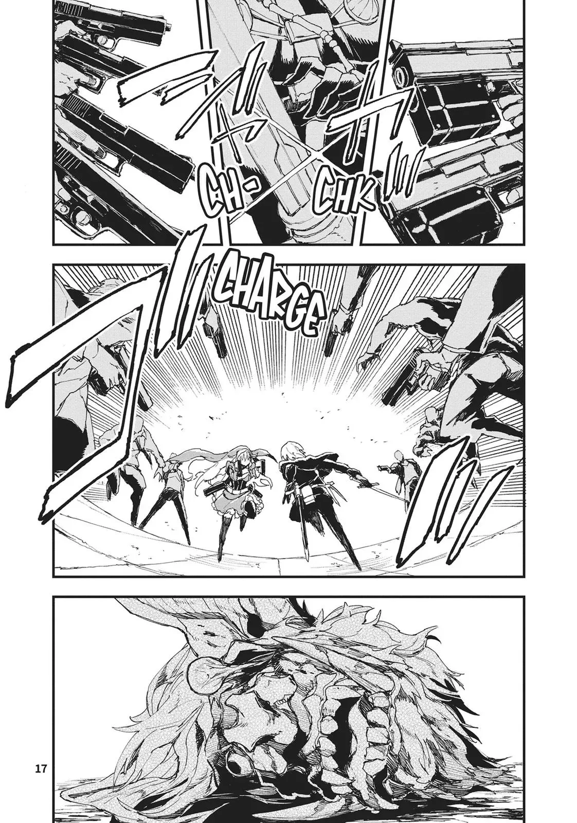 Read GUNBURED × SISTERS chapter 6 image 17 on Lezhin