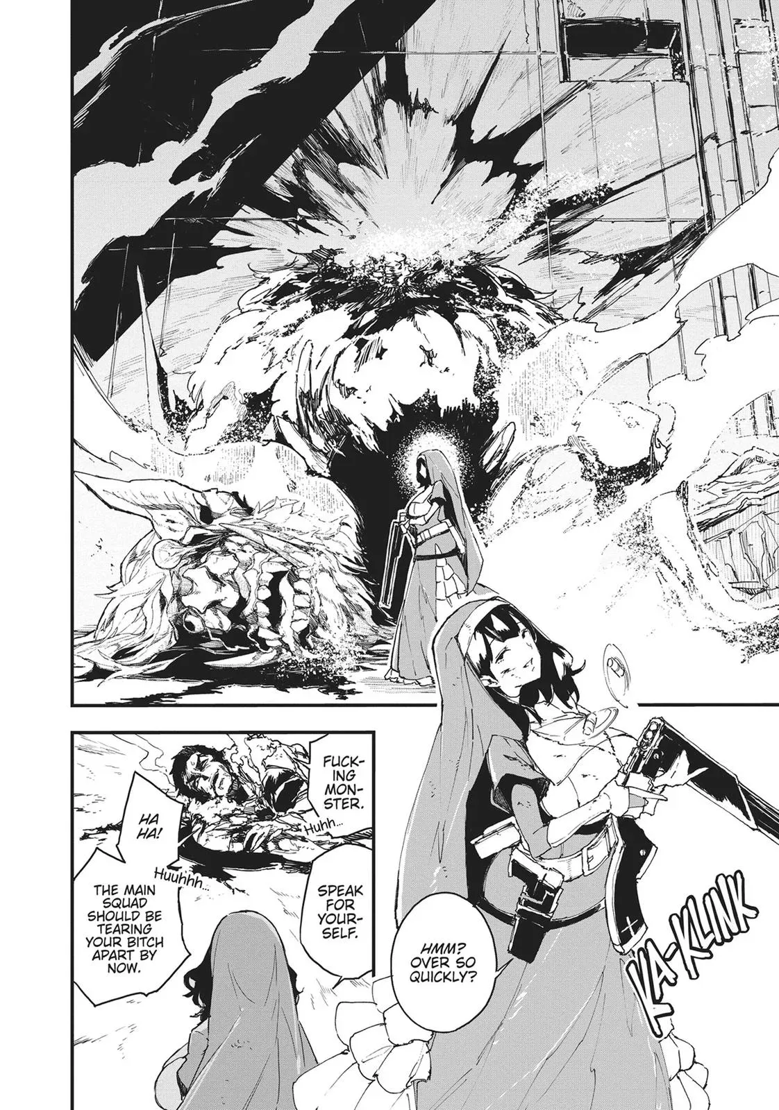 Read GUNBURED × SISTERS chapter 6 image 18 on Lezhin