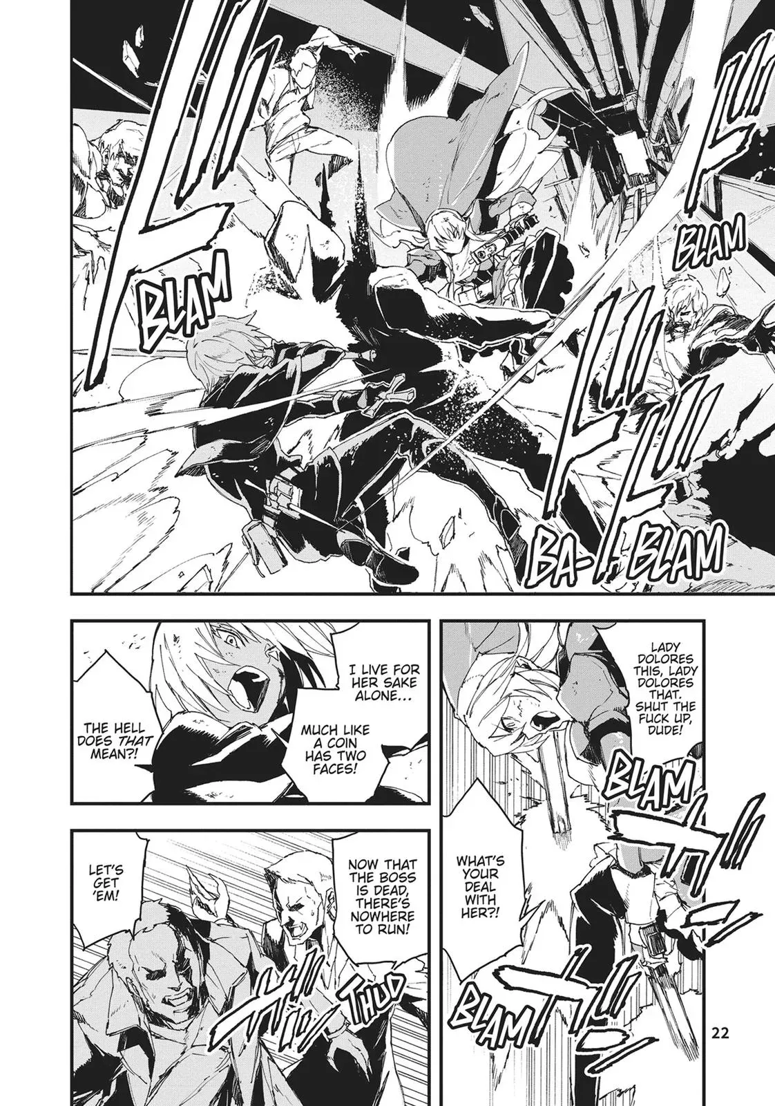 Read GUNBURED × SISTERS chapter 6 image 22 on Lezhin