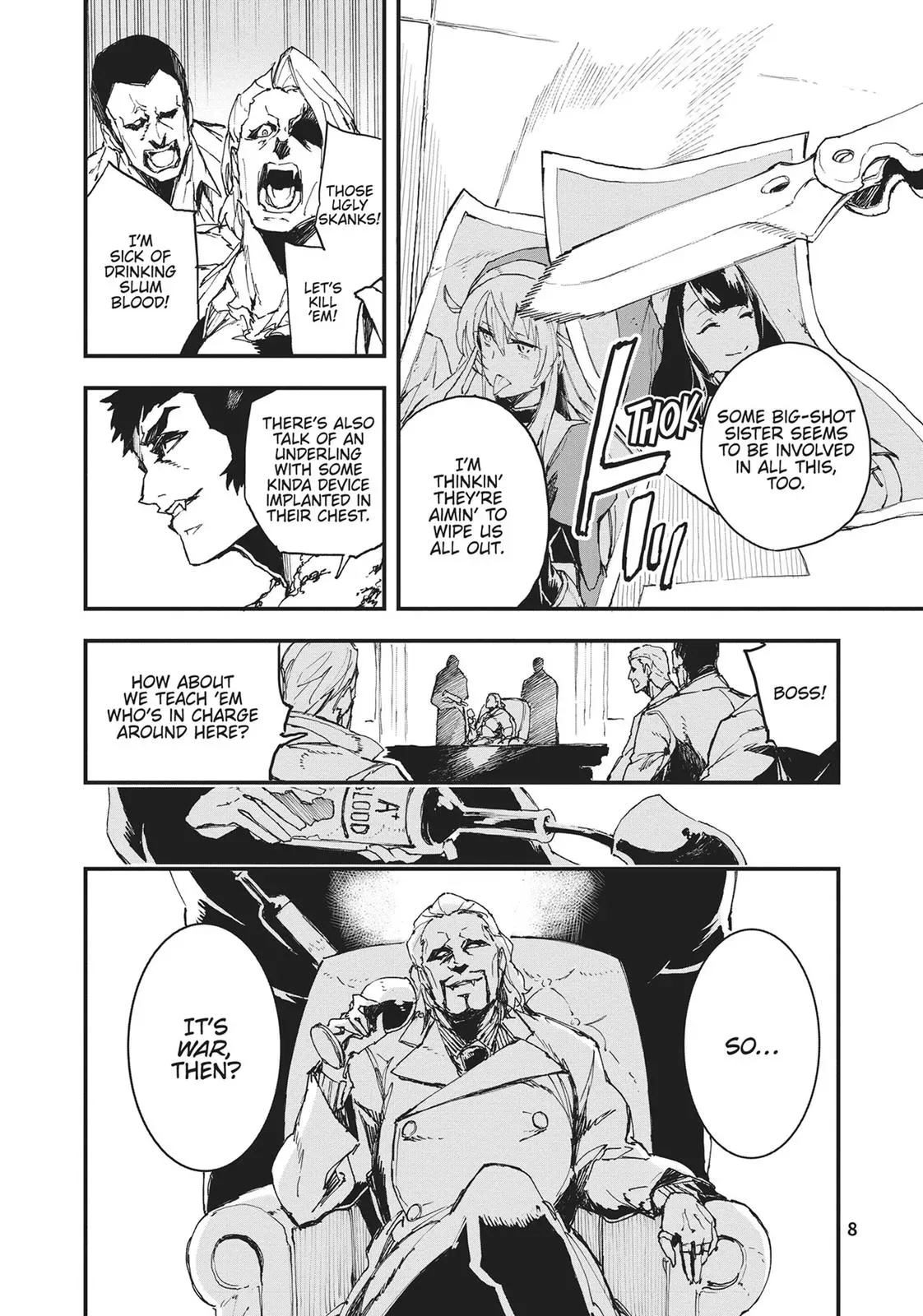 Read GUNBURED × SISTERS chapter 6 image 8 on Lezhin