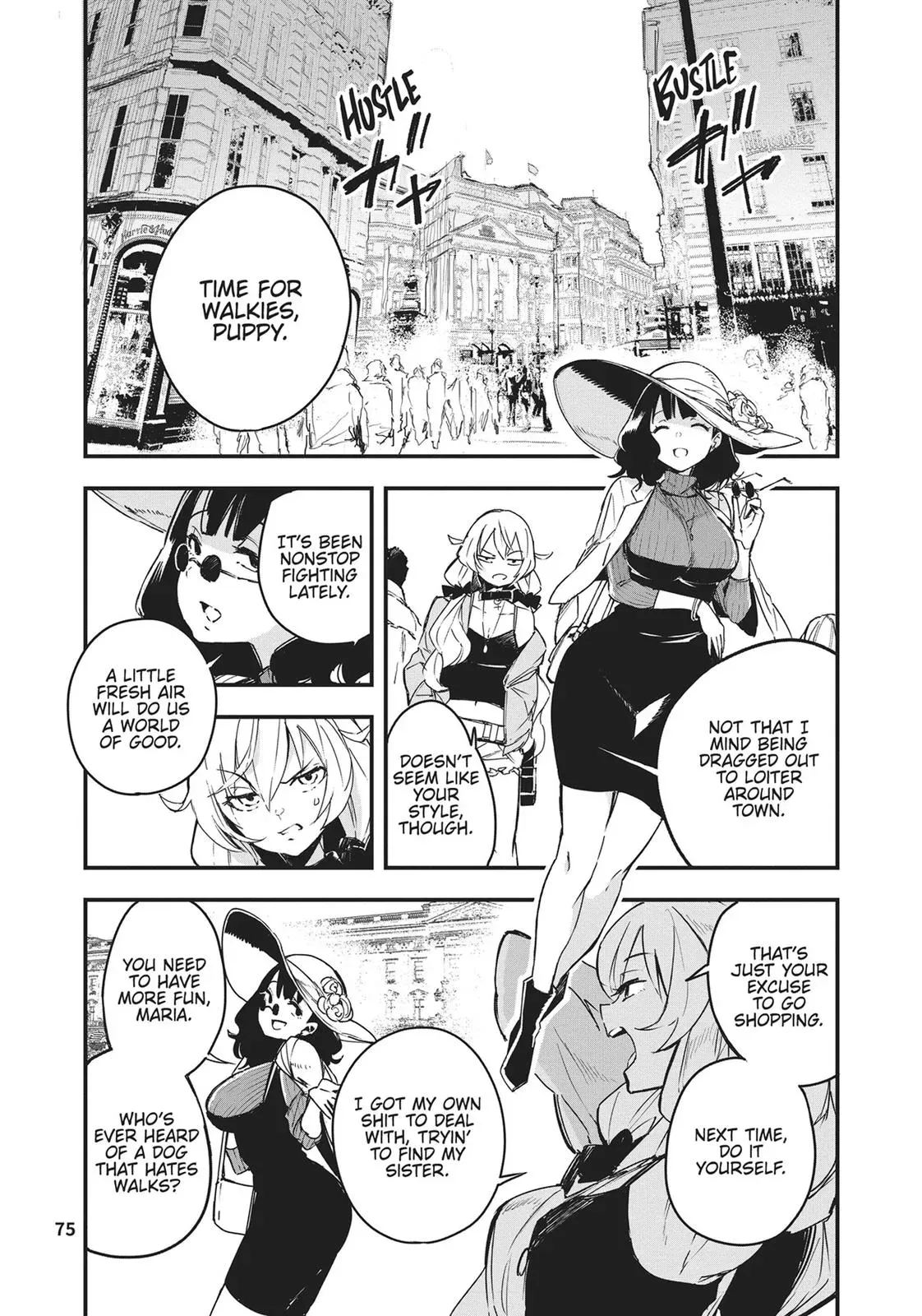 Read GUNBURED × SISTERS chapter 8 image 2 on Lezhin