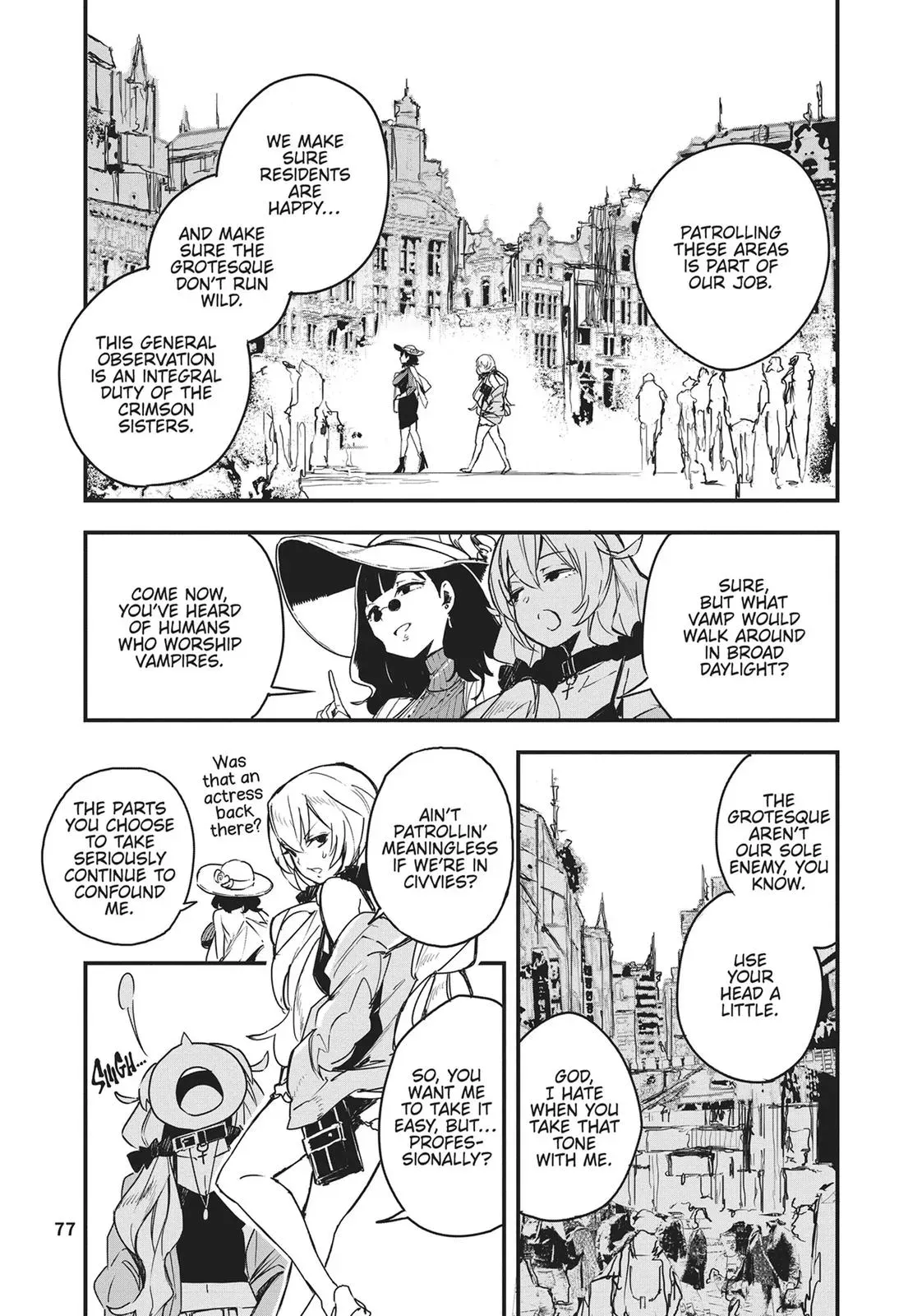 Read GUNBURED × SISTERS chapter 8 image 4 on Lezhin
