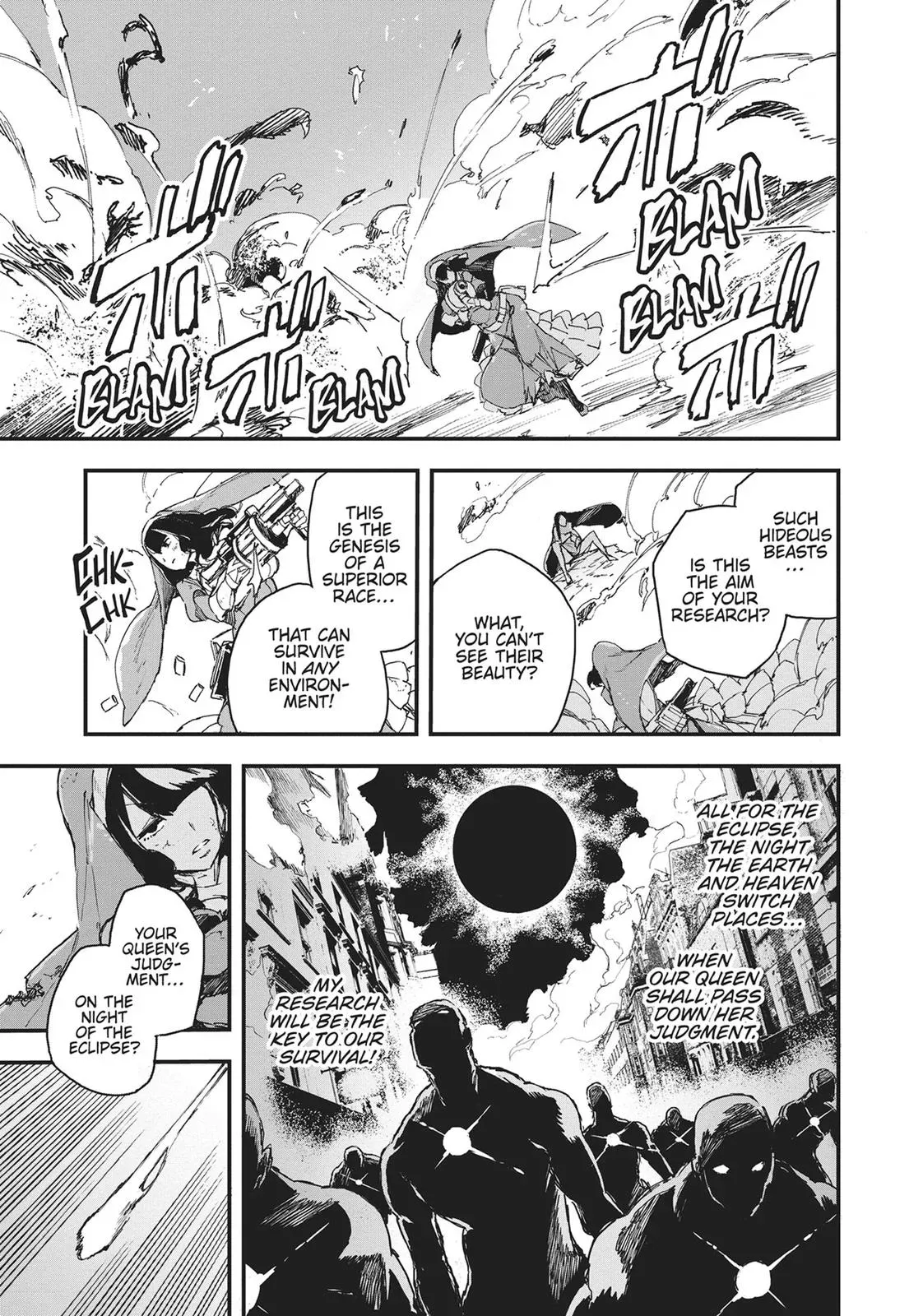 Read GUNBURED × SISTERS chapter 9 image 14 on Lezhin