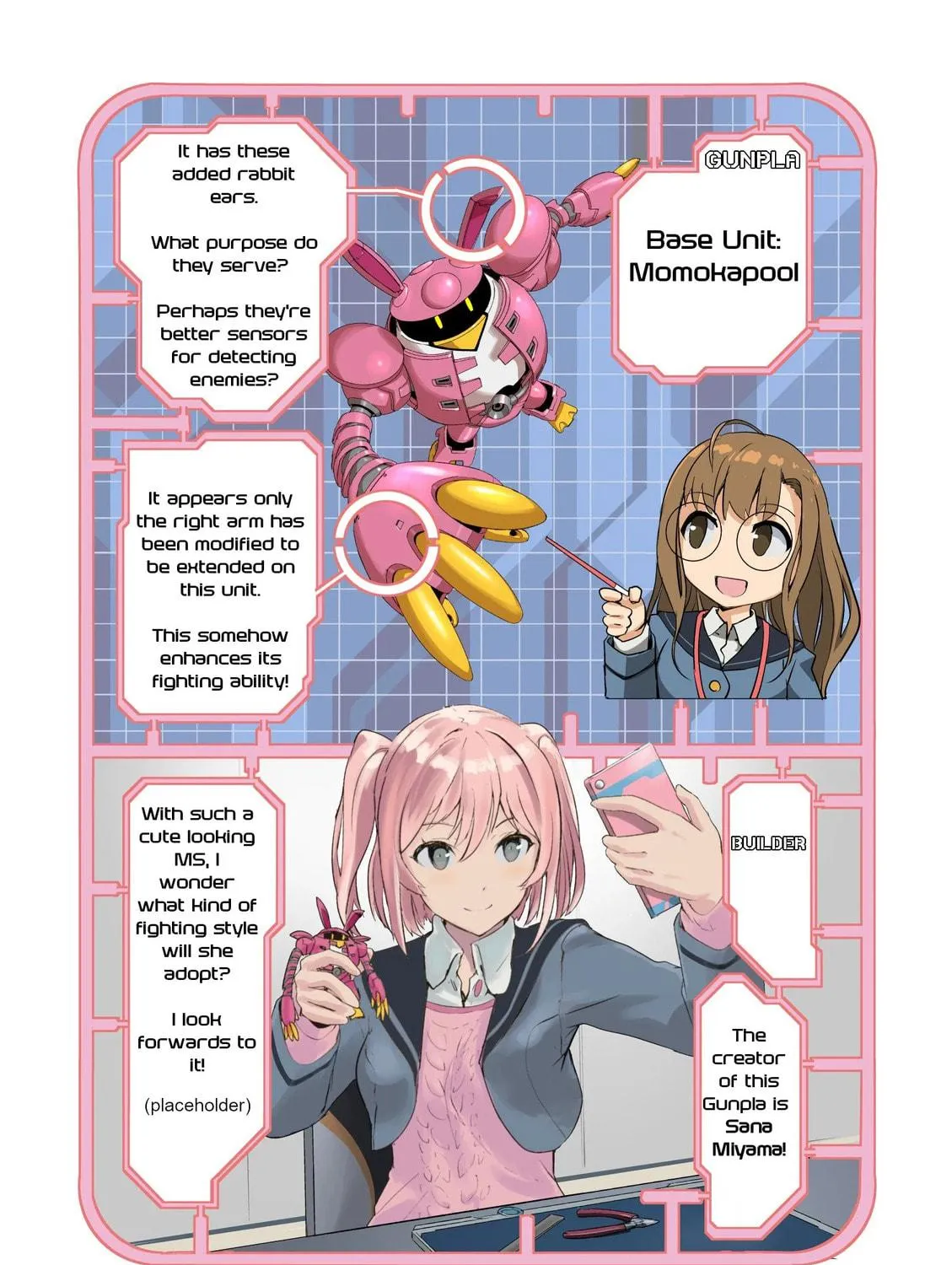 Gundam Breaker Mobile: Gunpla Club Activity Report! Chapter 1 page 5 - 