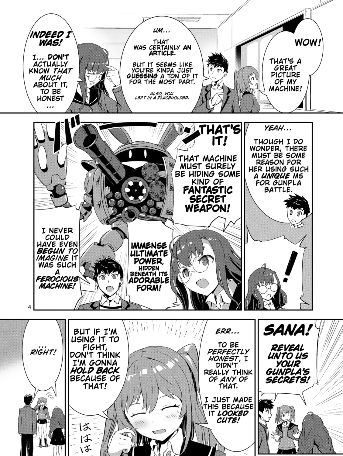 Gundam Breaker Mobile: Gunpla Club Activity Report! Chapter 1 page 7 - 