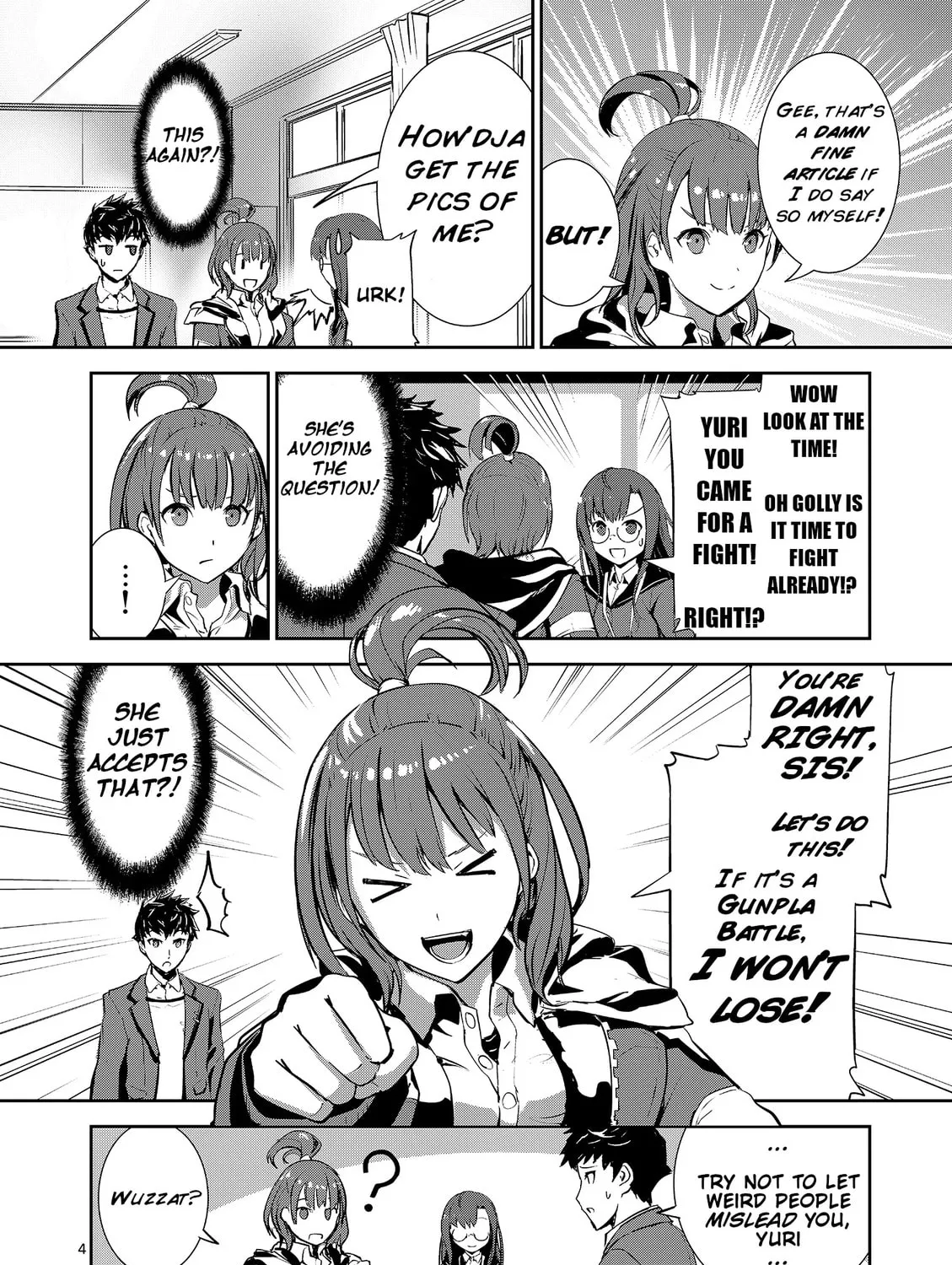 Gundam Breaker Mobile: Gunpla Club Activity Report! Chapter 4 page 7 - 