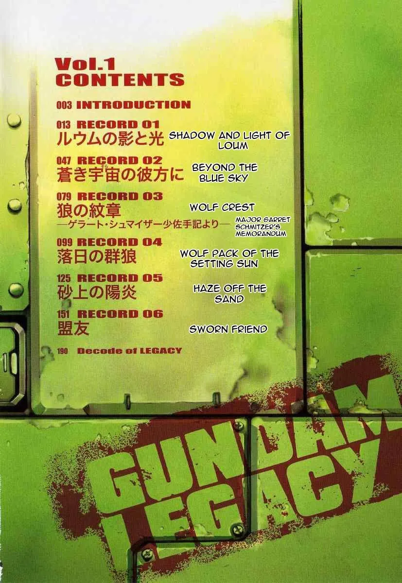 Read Gundam Legacy chapter 0 image 3 on Lezhin