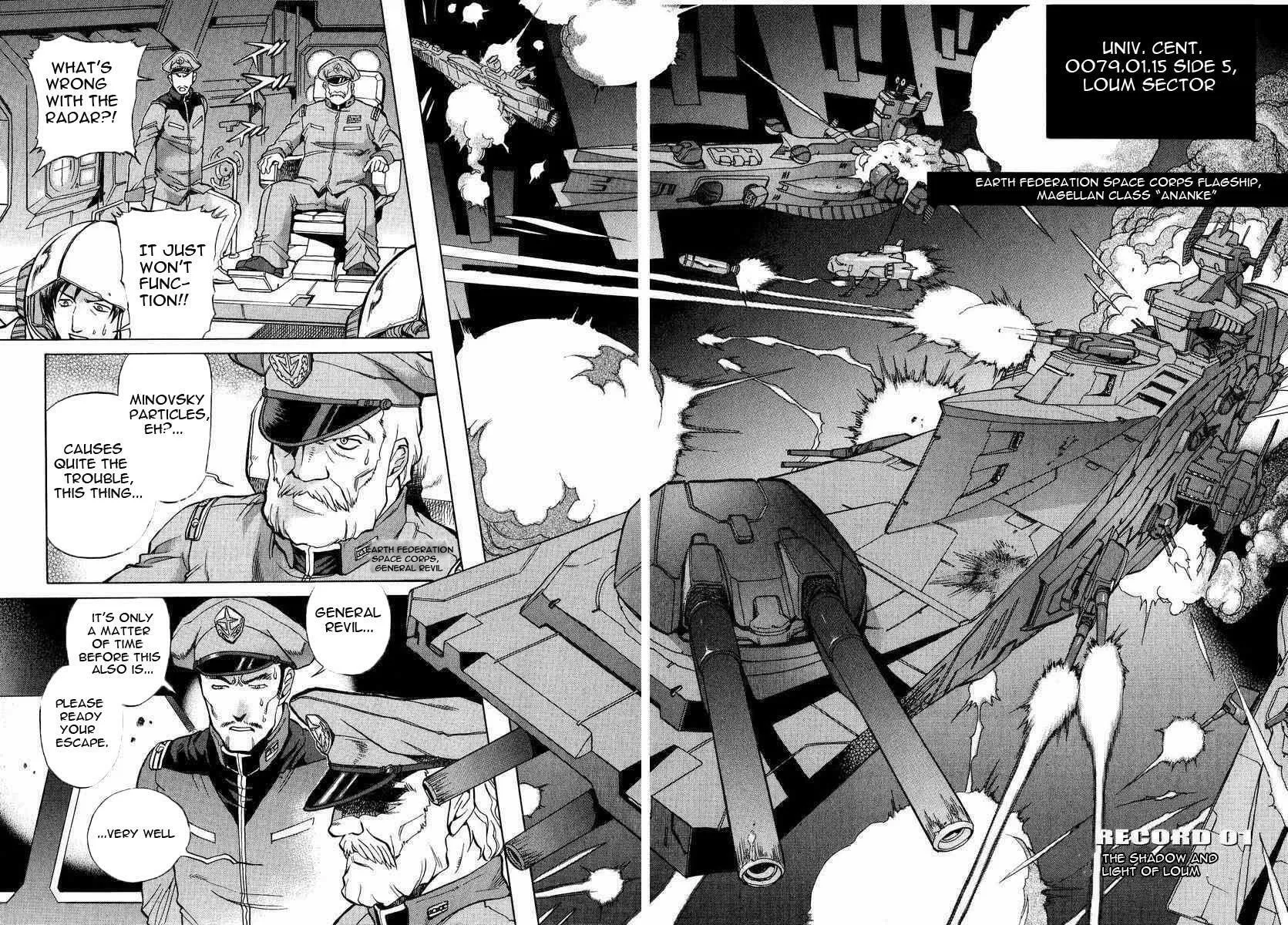 Read Gundam Legacy chapter 1 image 12 on Lezhin