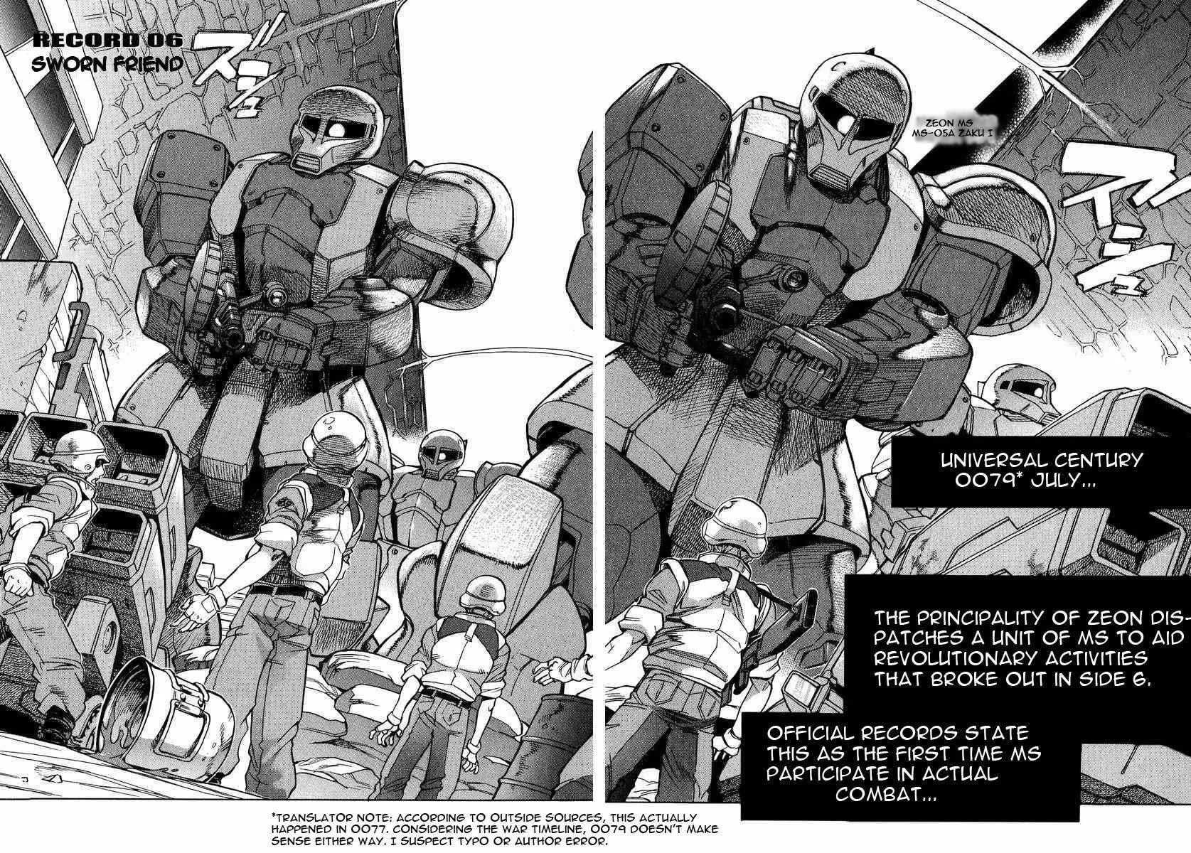 Read Gundam Legacy chapter 6 image 2 on Lezhin
