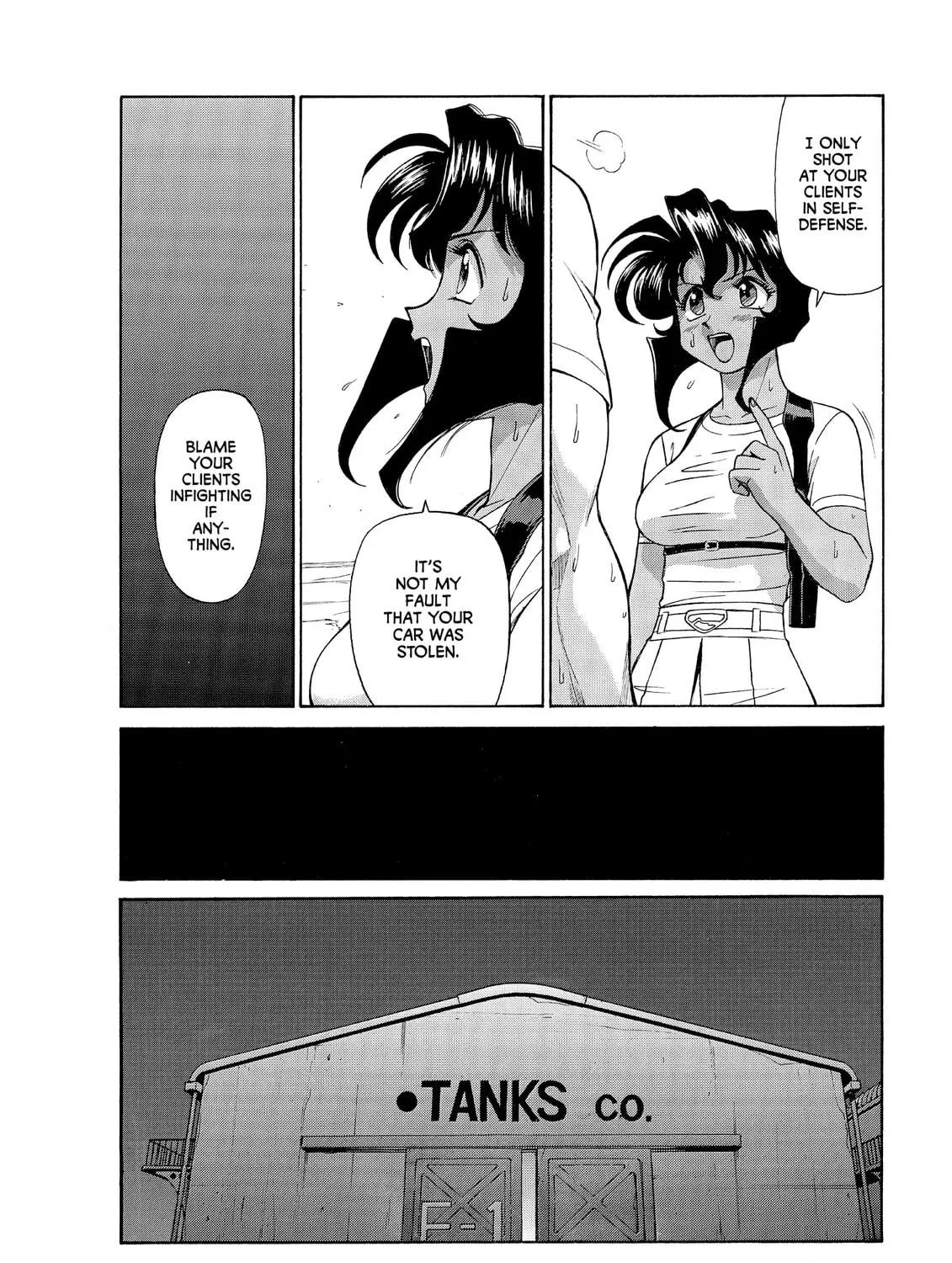 Read GUNSMITH CATS BURST chapter 1 image 18 on Lezhin