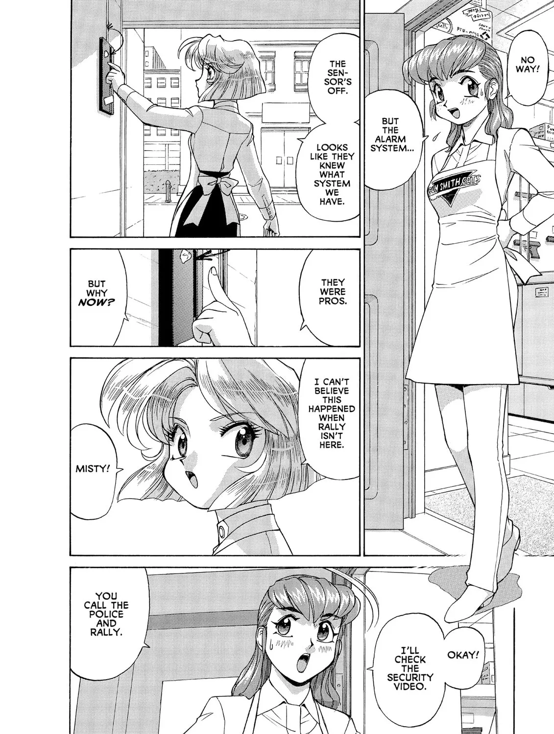 Read GUNSMITH CATS BURST chapter 1 image 6 on Lezhin