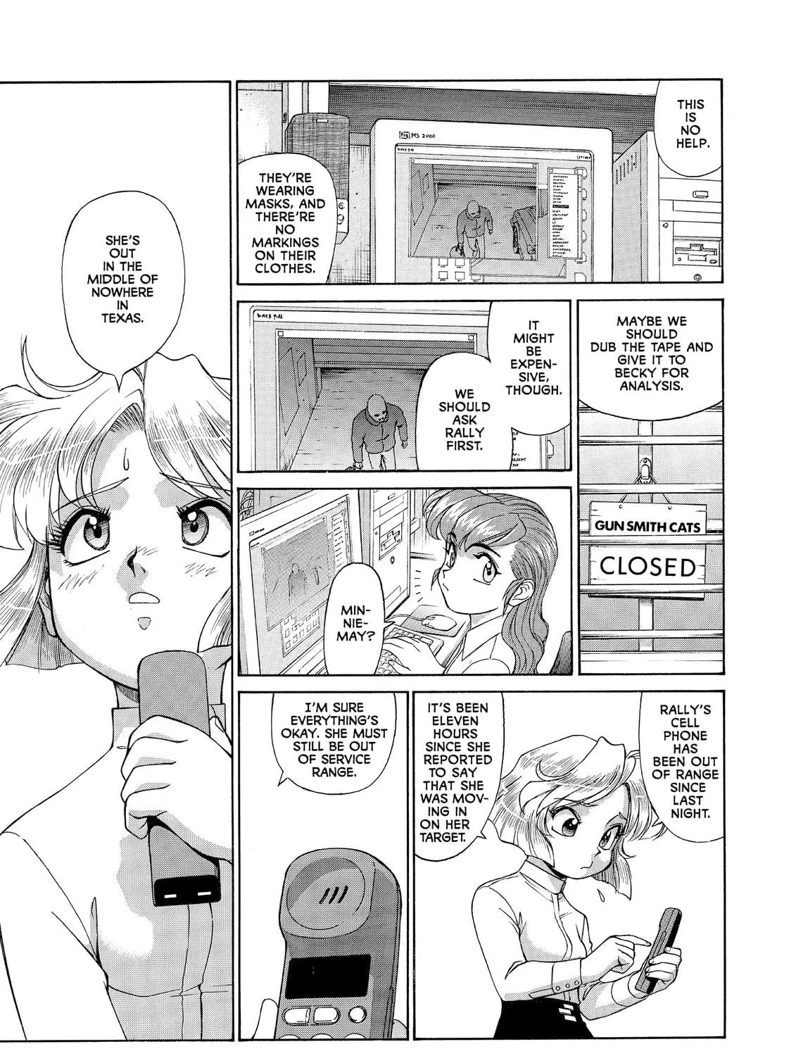 Read GUNSMITH CATS BURST chapter 1 image 8 on Lezhin