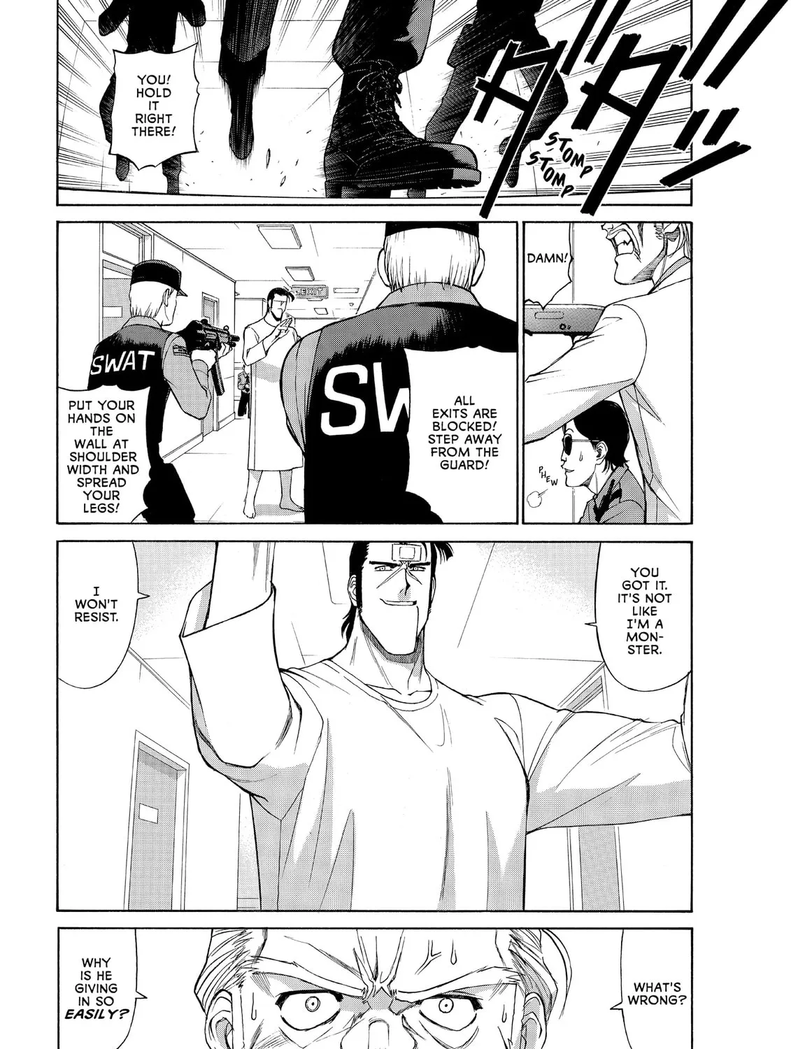 Read GUNSMITH CATS BURST chapter 13 image 12 on Lezhin