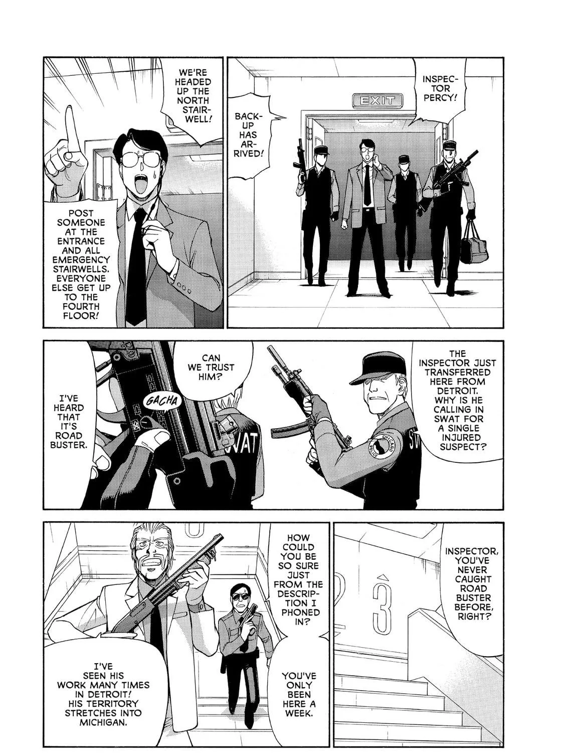 Read GUNSMITH CATS BURST chapter 13 image 4 on Lezhin