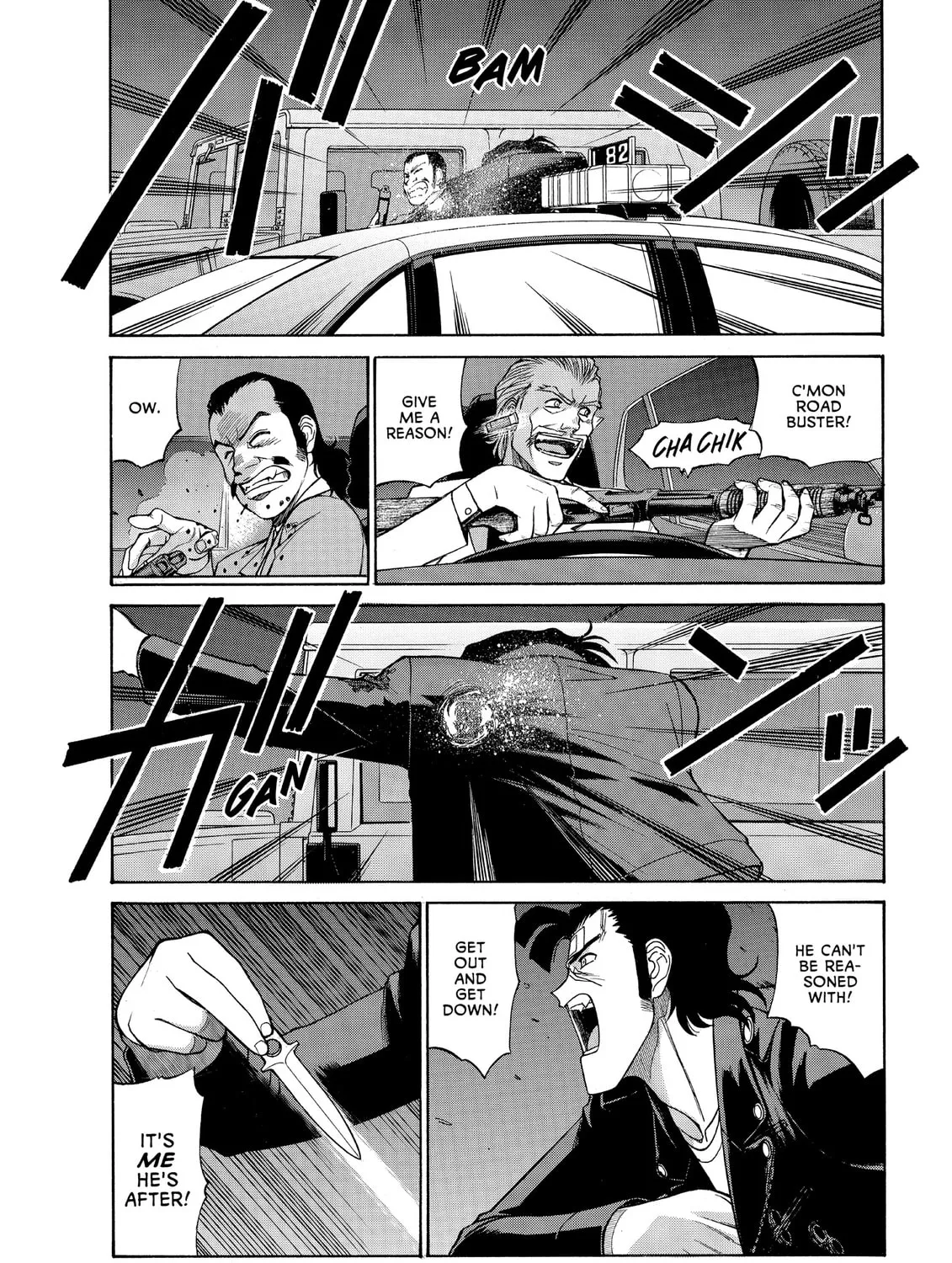 Read GUNSMITH CATS BURST chapter 14 image 14 on Lezhin