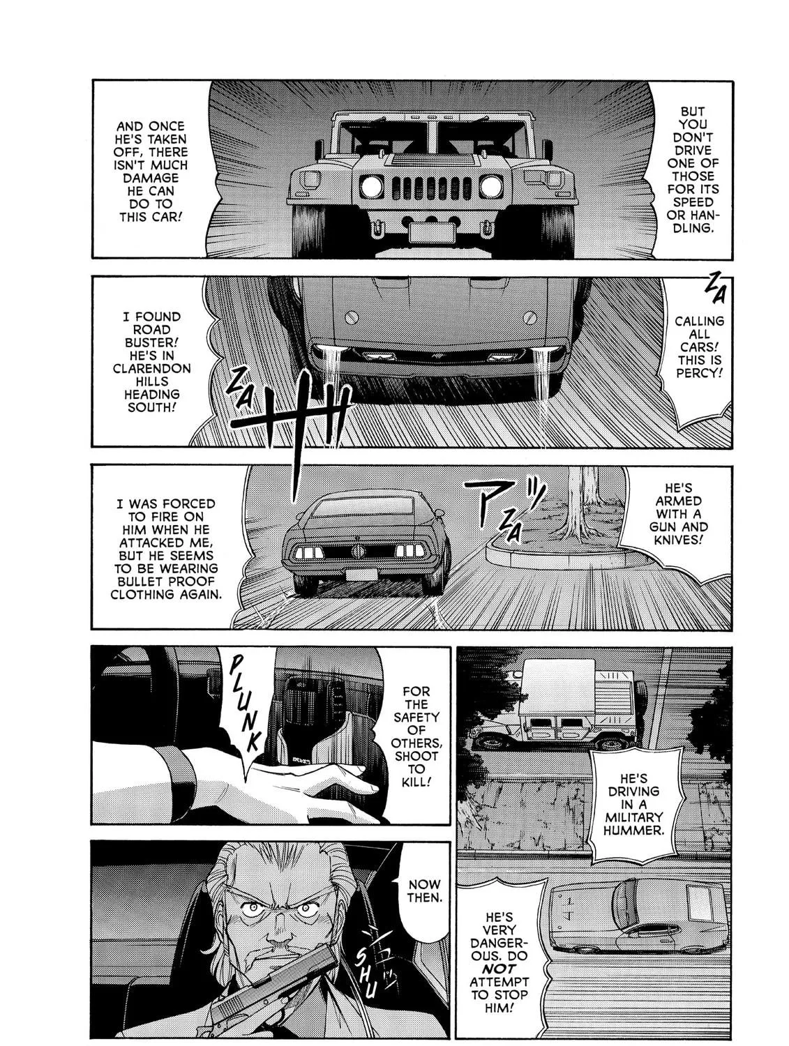 Read GUNSMITH CATS BURST chapter 14 image 22 on Lezhin