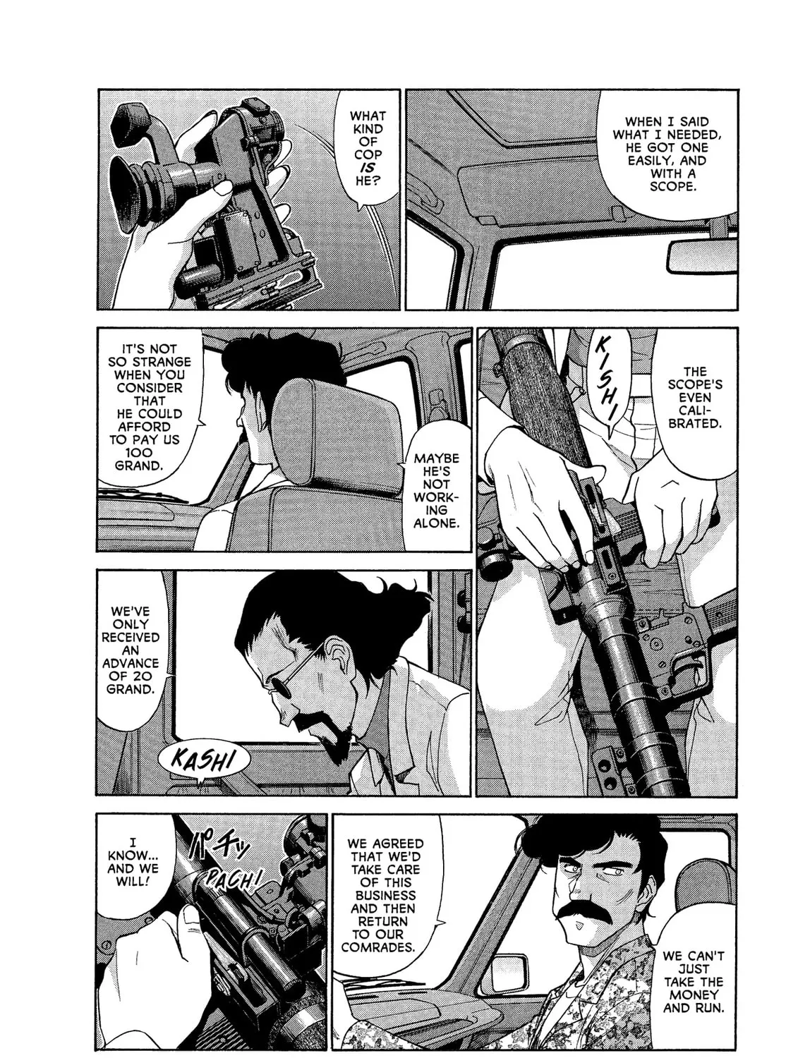 Read GUNSMITH CATS BURST chapter 23 image 14 on Lezhin
