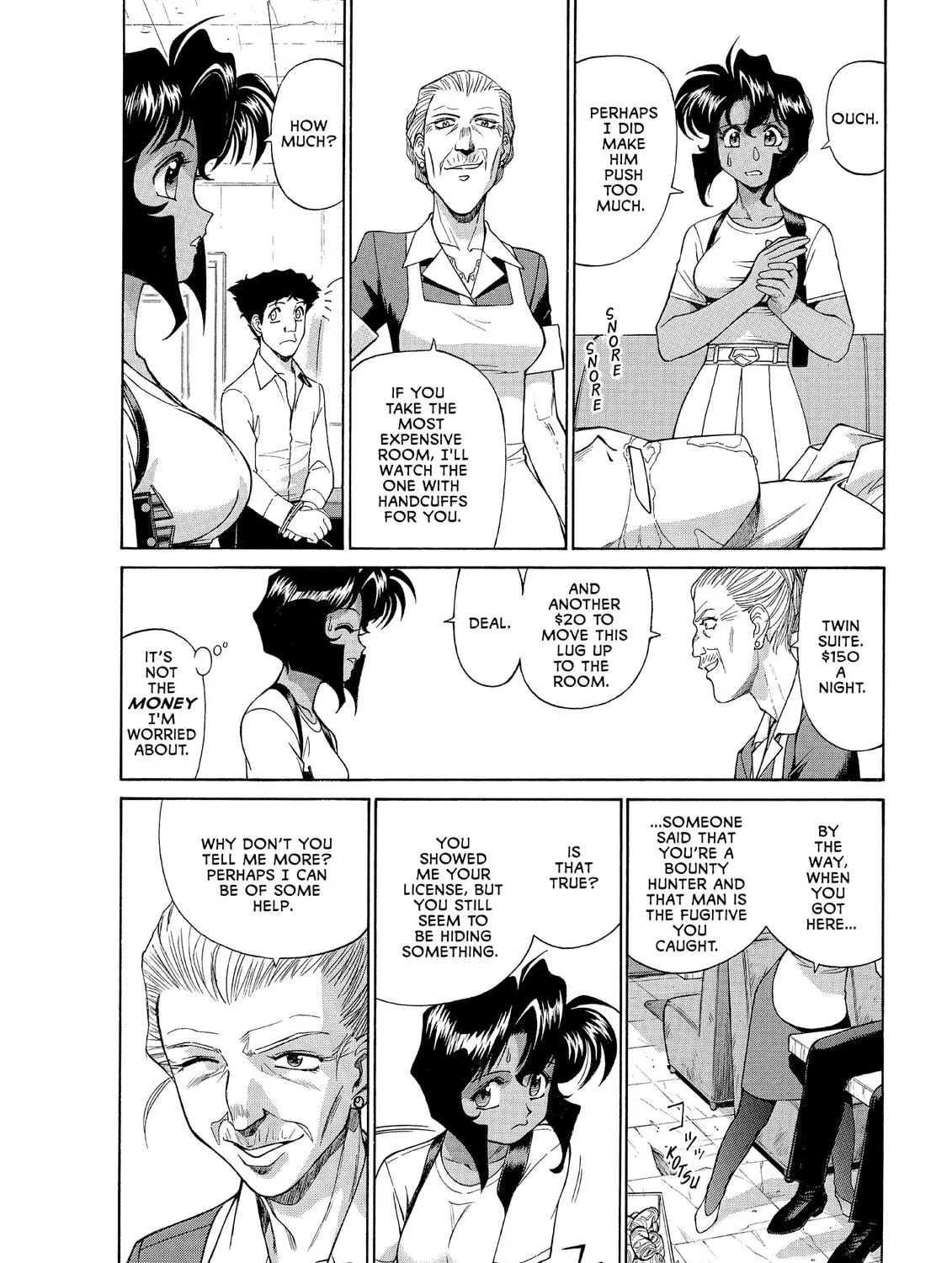 Read GUNSMITH CATS BURST chapter 3 image 10 on Lezhin