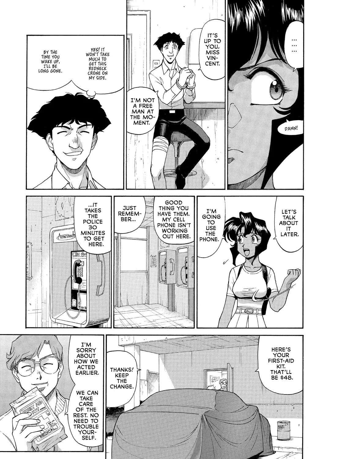 Read GUNSMITH CATS BURST chapter 3 image 12 on Lezhin