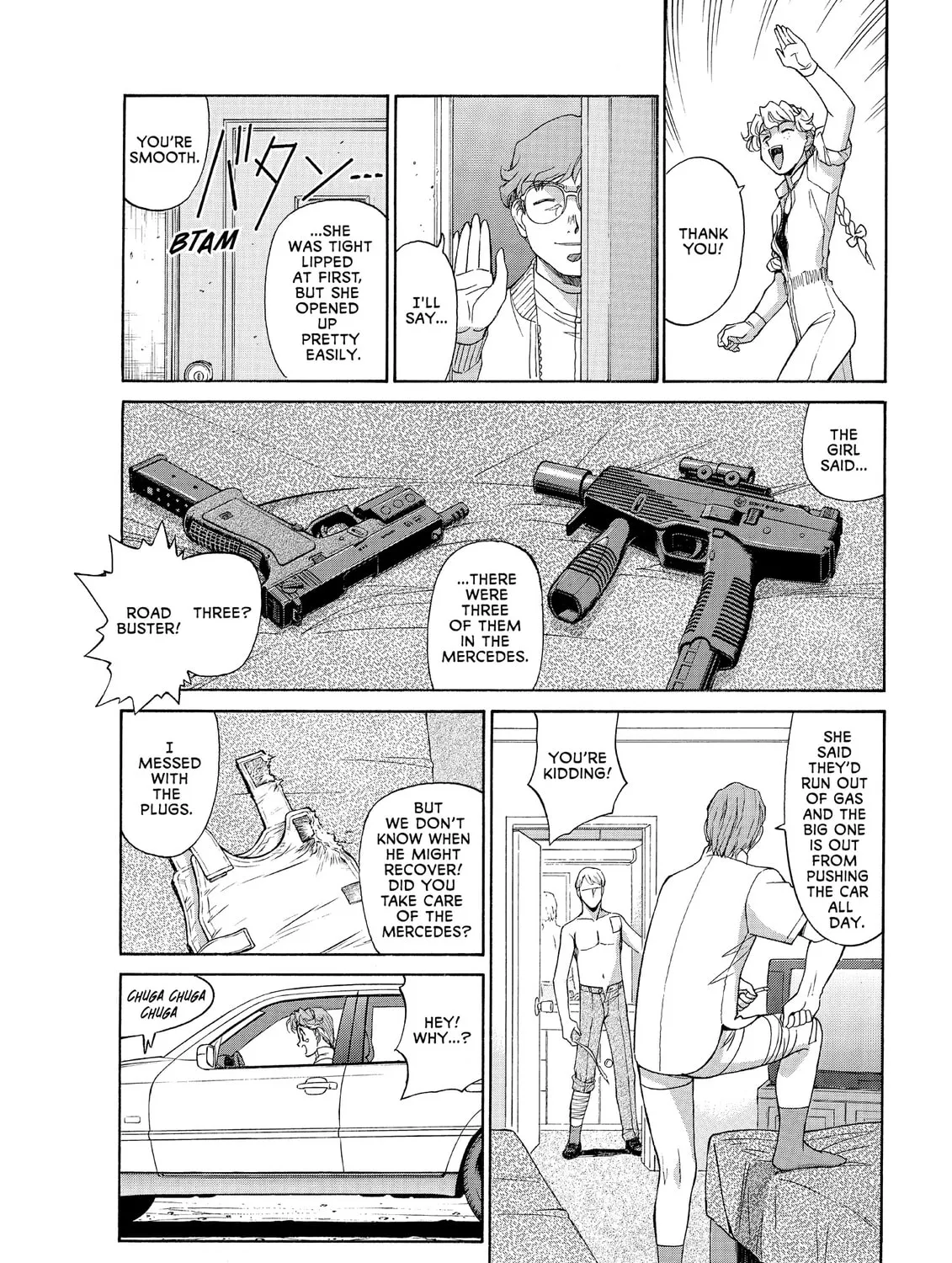 Read GUNSMITH CATS BURST chapter 3 image 14 on Lezhin