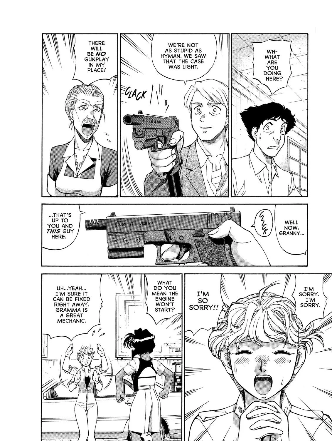 Read GUNSMITH CATS BURST chapter 3 image 22 on Lezhin