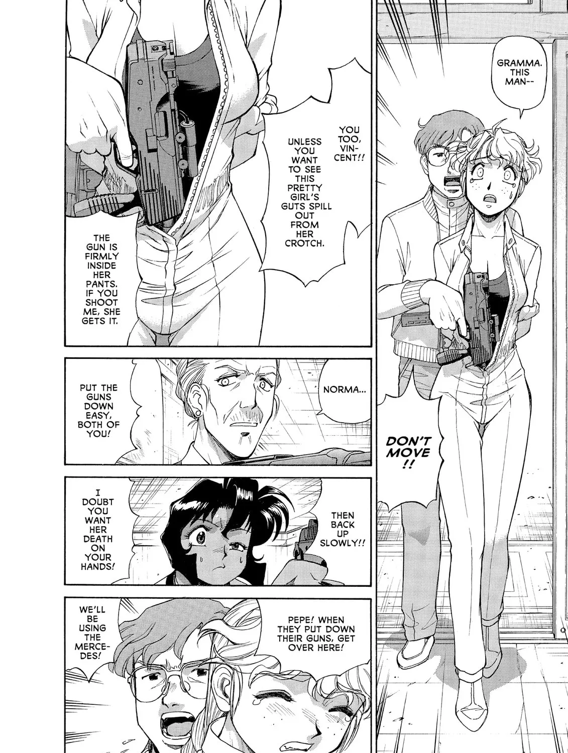 Read GUNSMITH CATS BURST chapter 4 image 14 on Lezhin